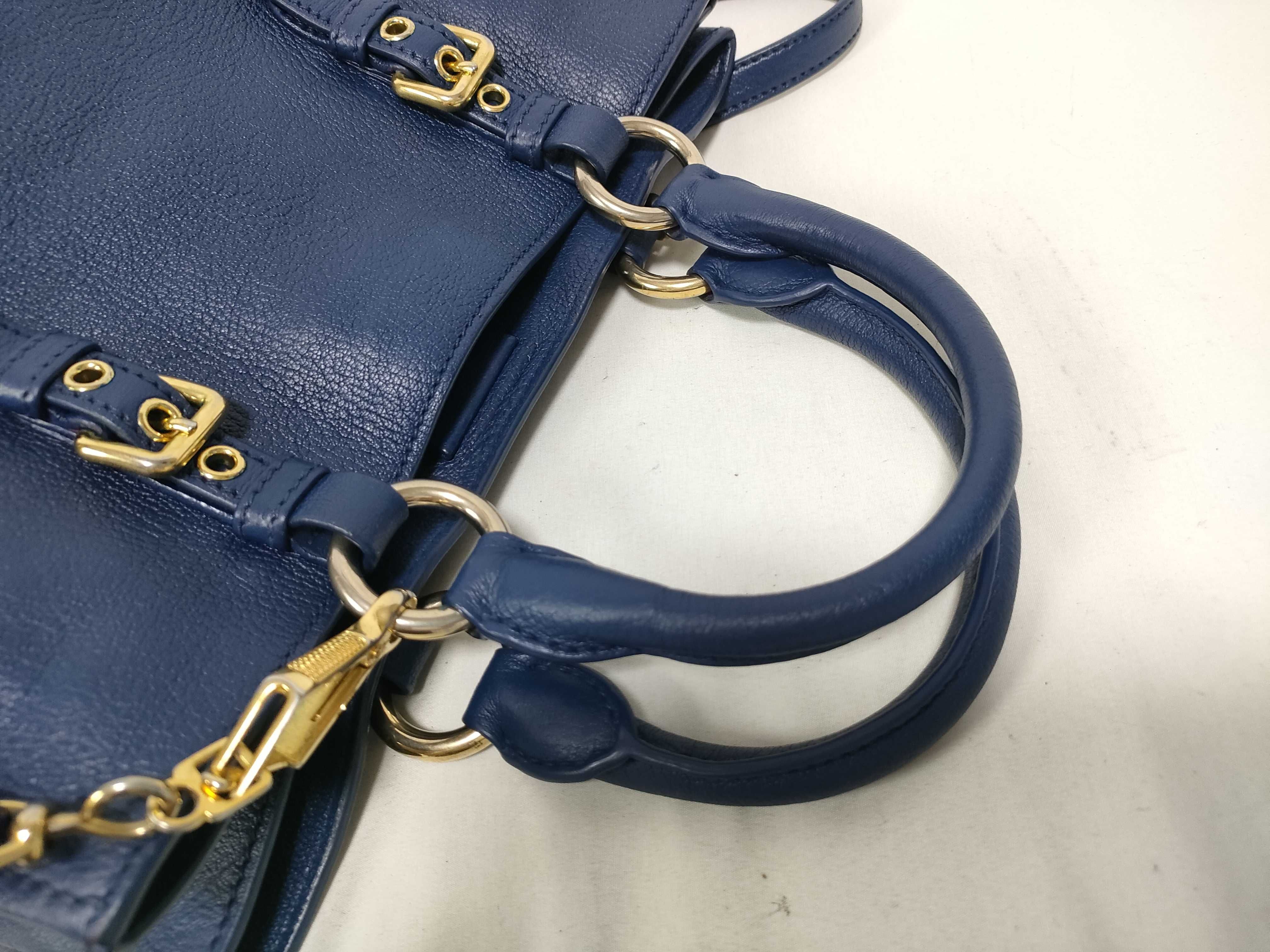 2-way handbag, blue handbag — view 8