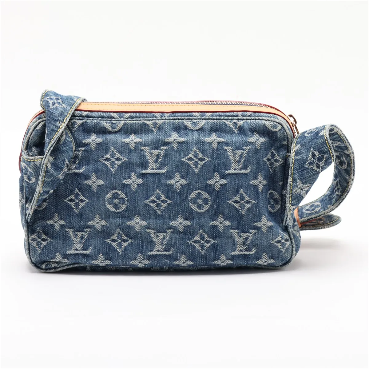 Monogram Denim Bum Bag M95347 SR0047 Blue — view 2
