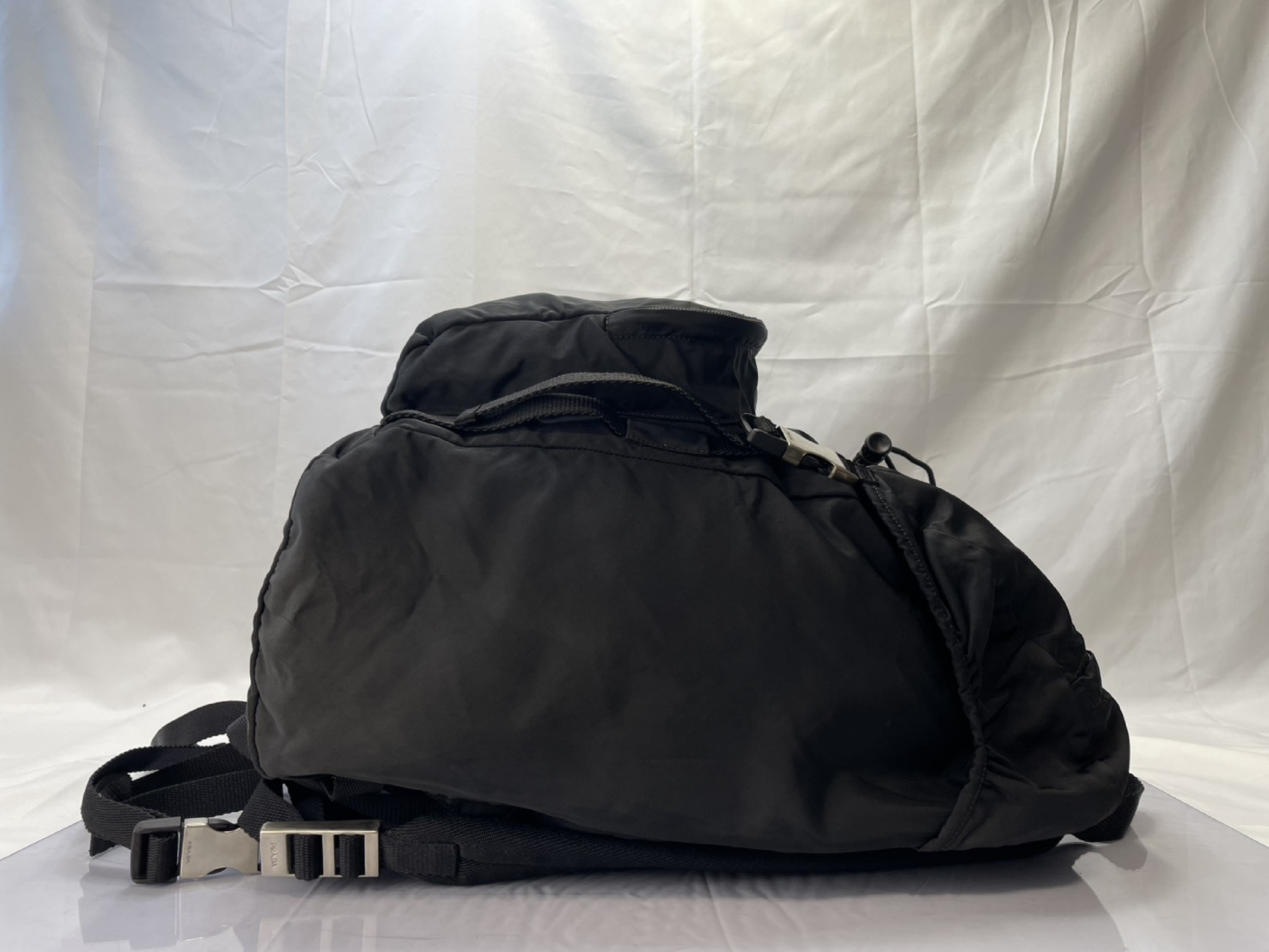 Backpack, Prada Backpack V135 Black Rucksack — view 5