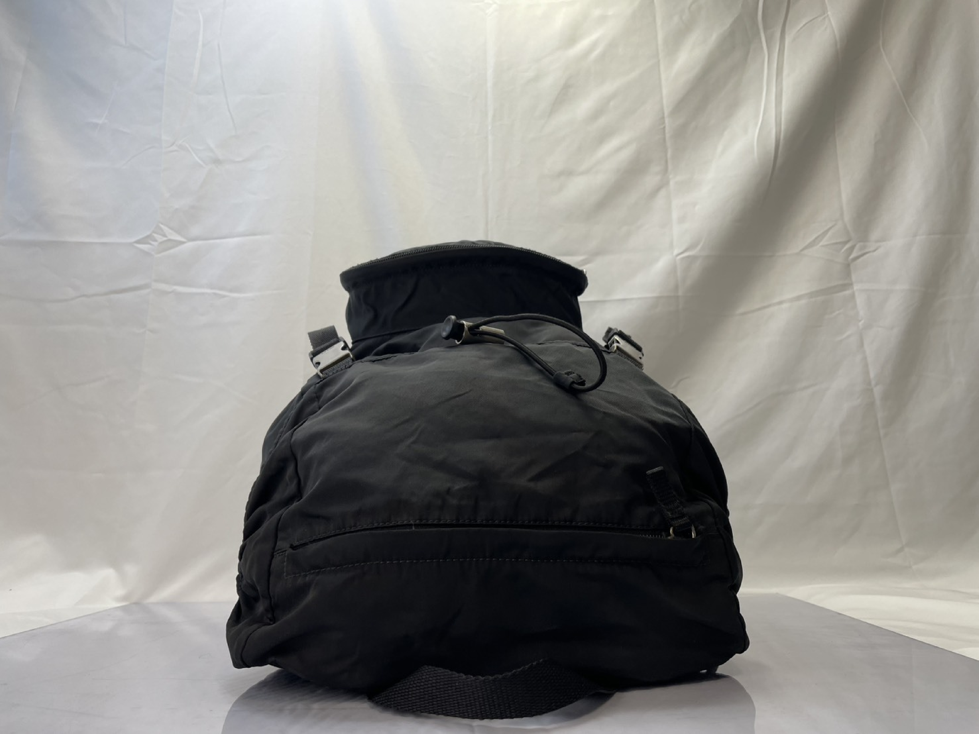 Backpack, Prada Backpack V135 Black Rucksack — view 9
