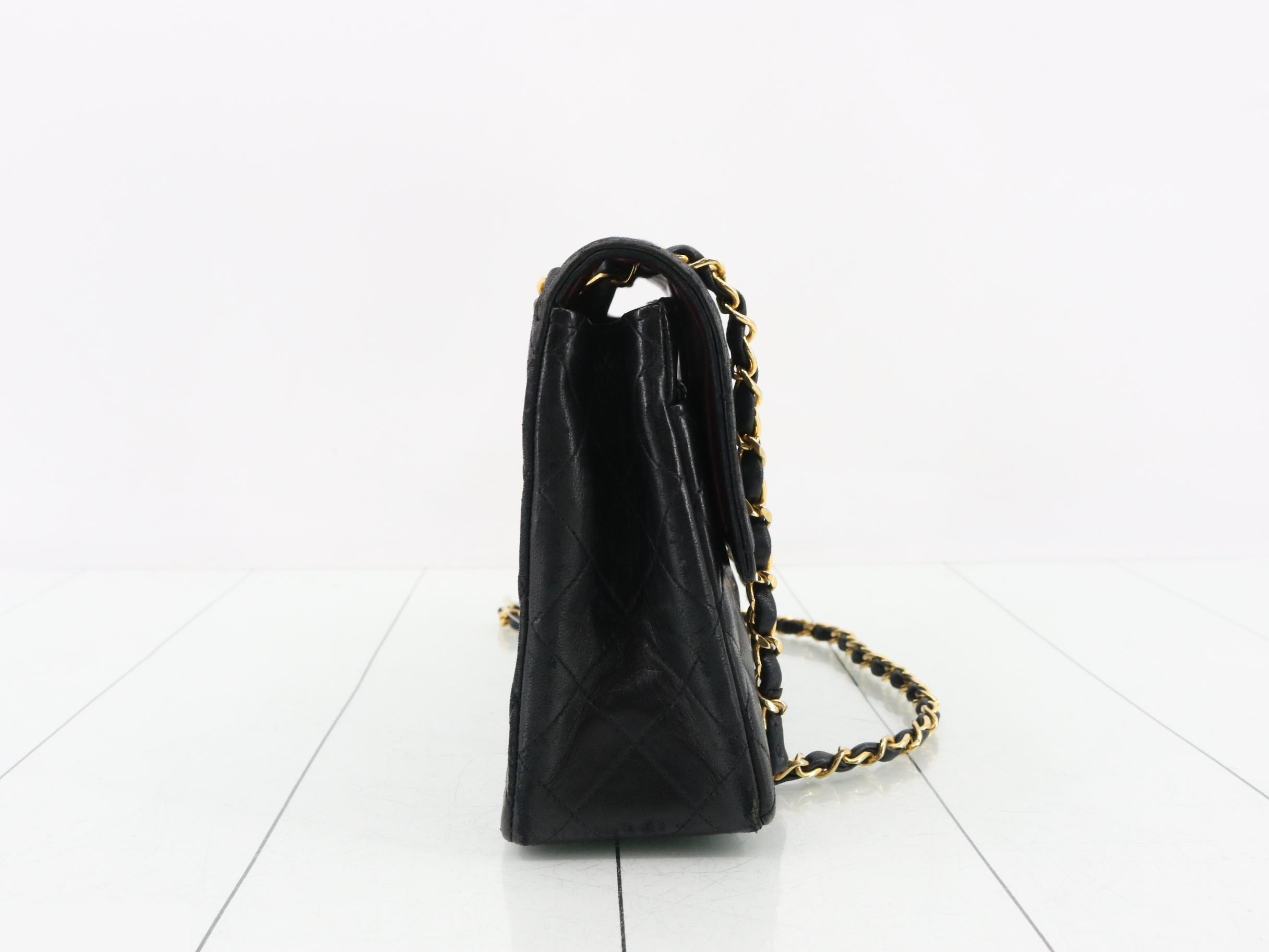 Matelassé Chain Shoulder Bag — view 4