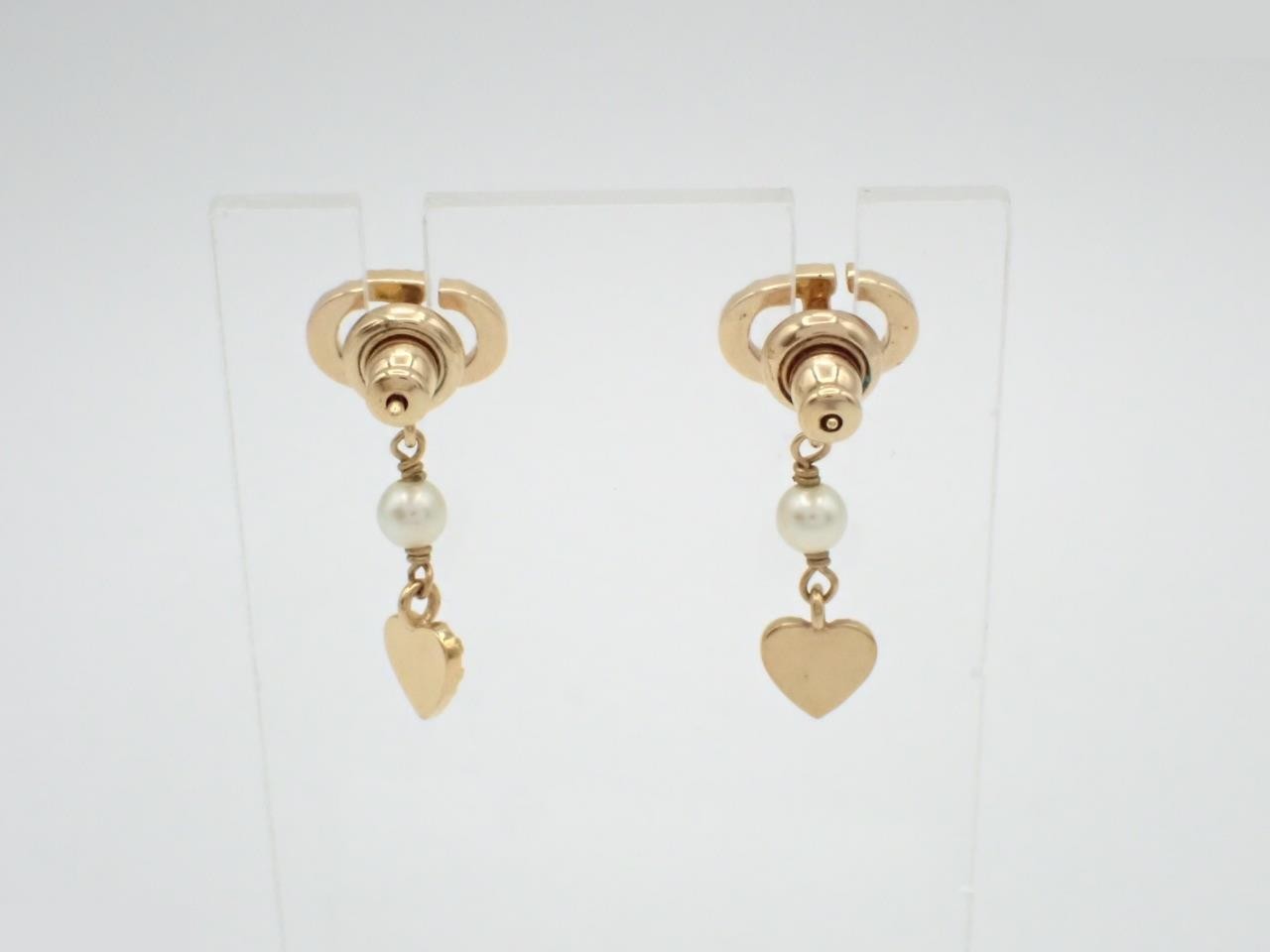 earrings gold — view 2