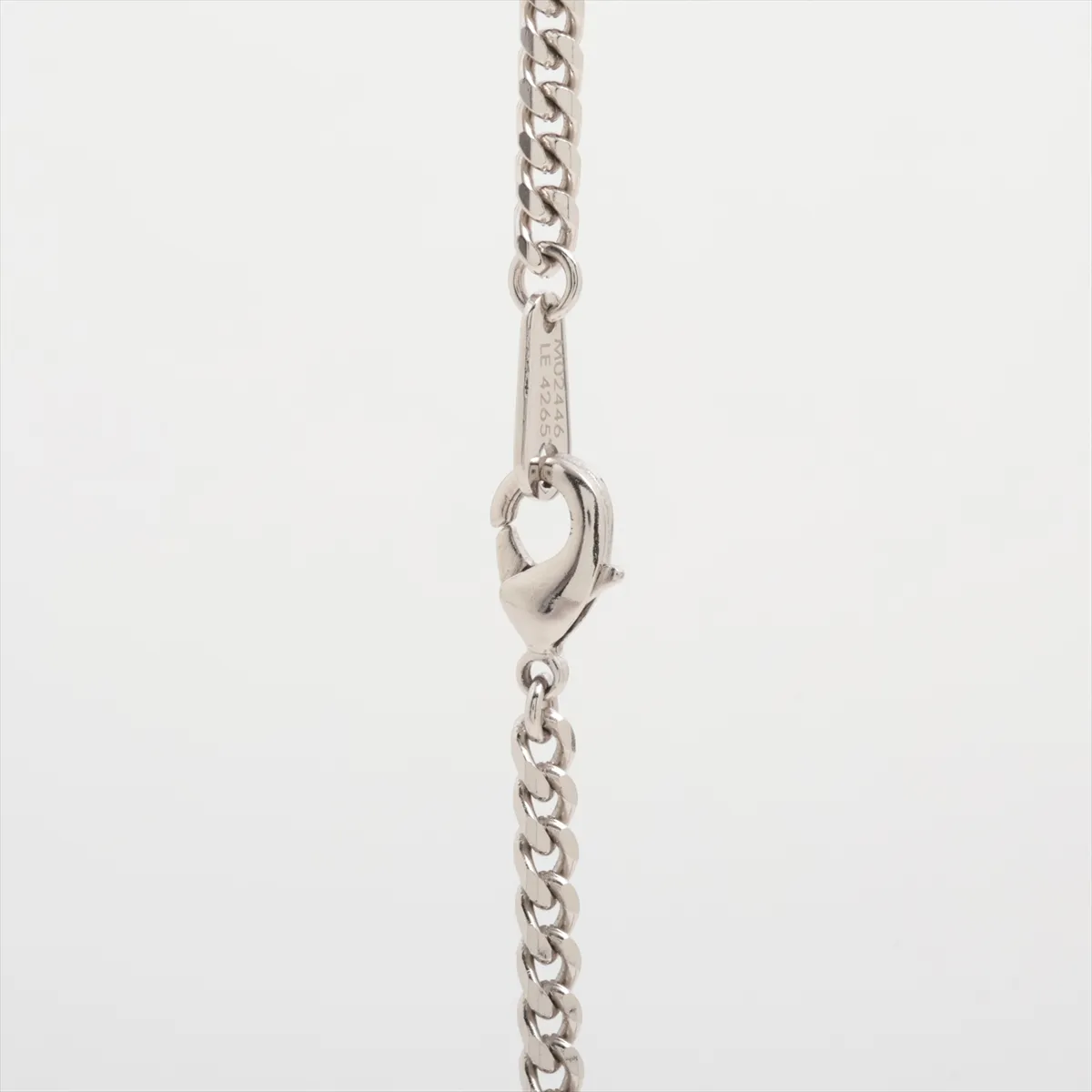 M02446 Damier Table LE4265 Necklace GP Silver — view 3