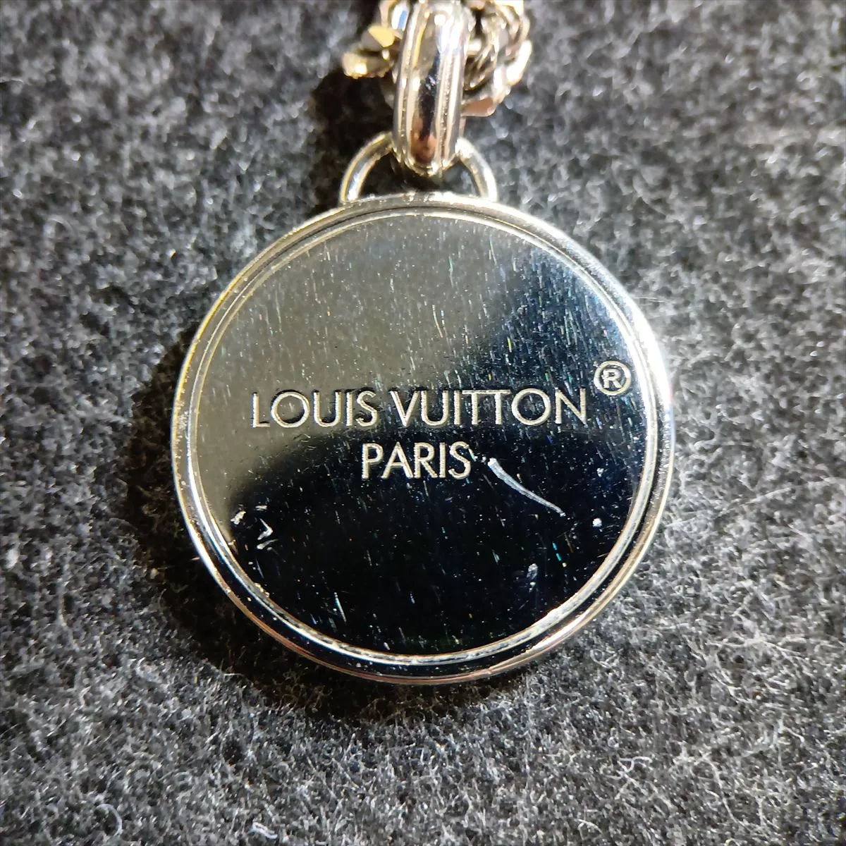 M02446 Damier Table LE4265 Necklace GP Silver — view 7