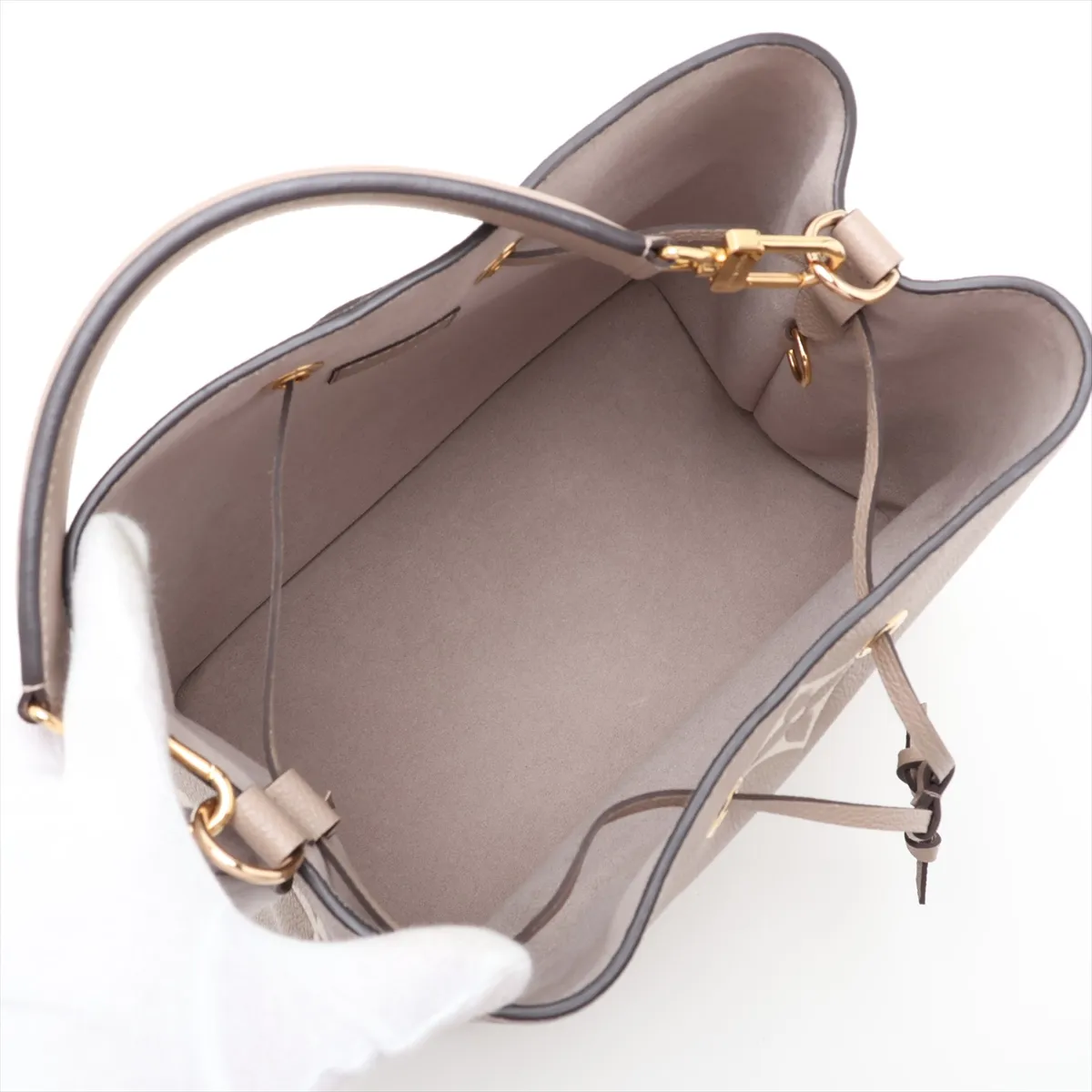 Bicolor Monogram Empreinte NeoNoe MM M45555 SP0221 Gray (RFID detected) — view 8