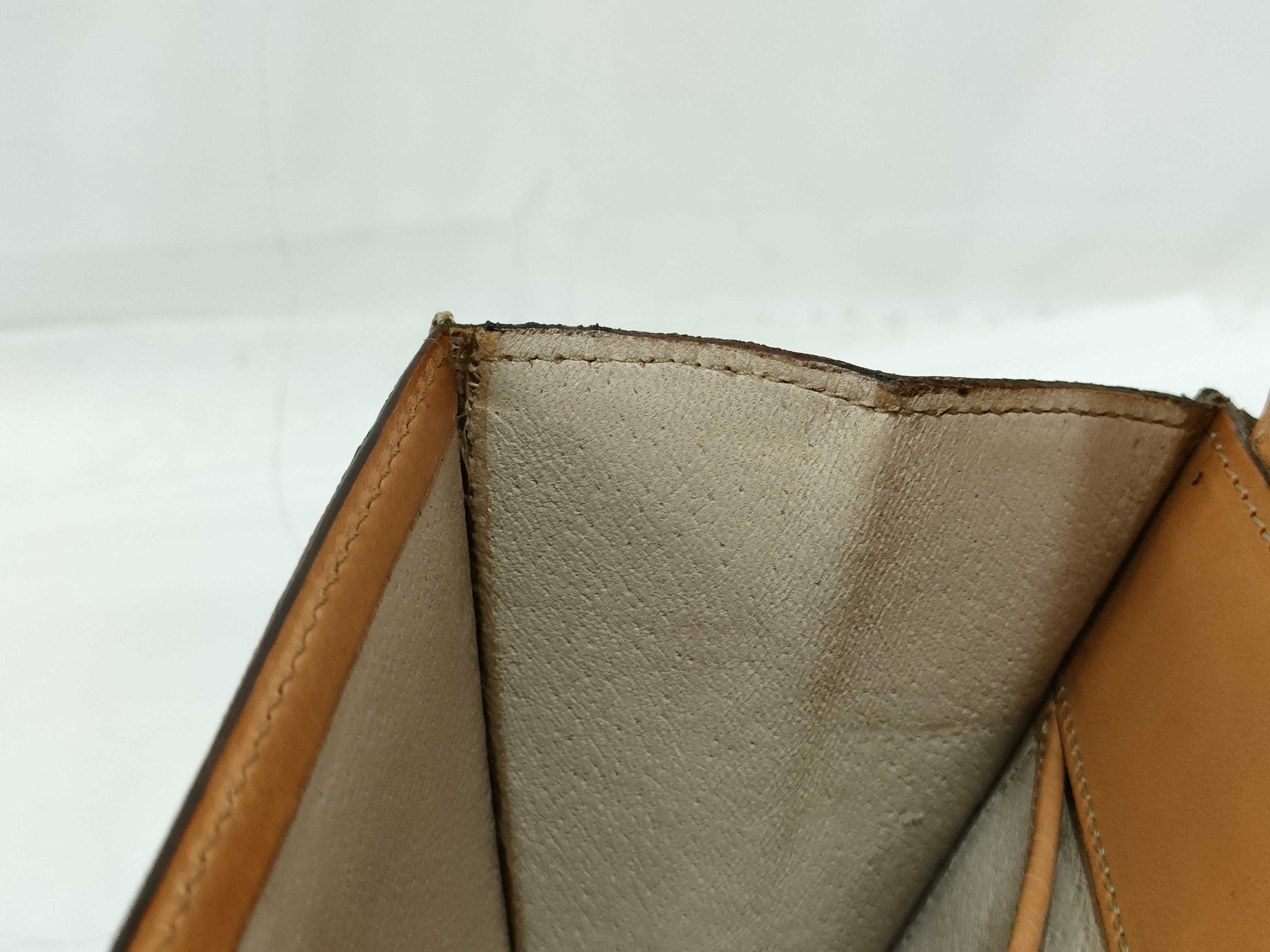 Gancini Macadam PVC 2-Way Handbag, Brown — view 15