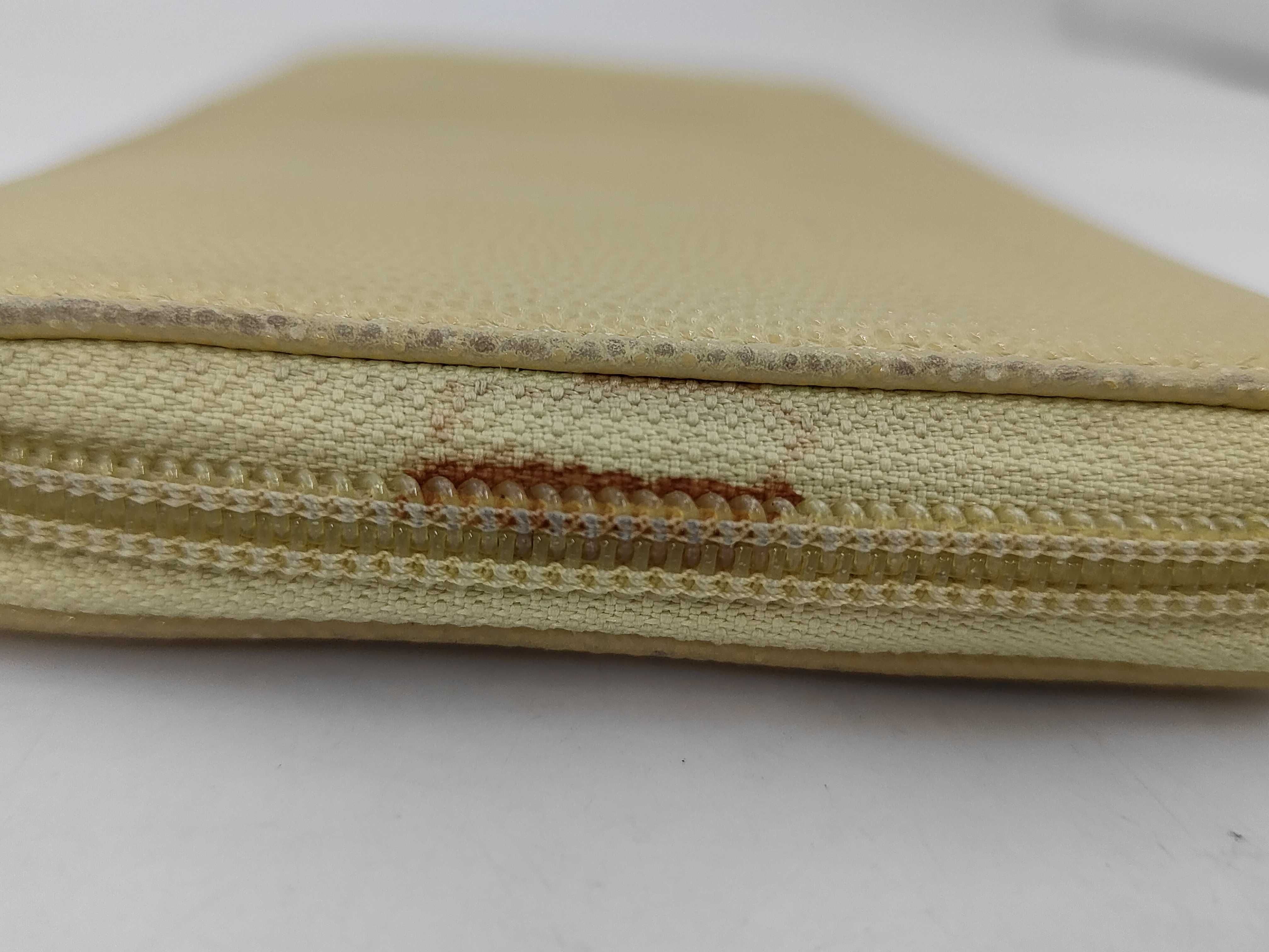 Coco Mark Caviar Skin Yellow Wallet — view 4