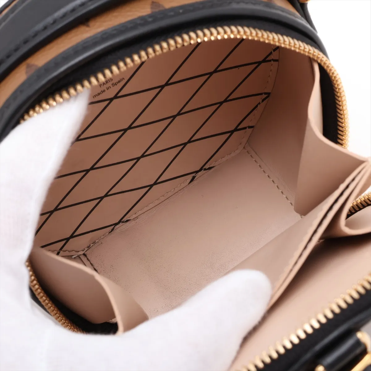 Monogram Reverse Mini Boite Chapeau M68276 Brown — view 8