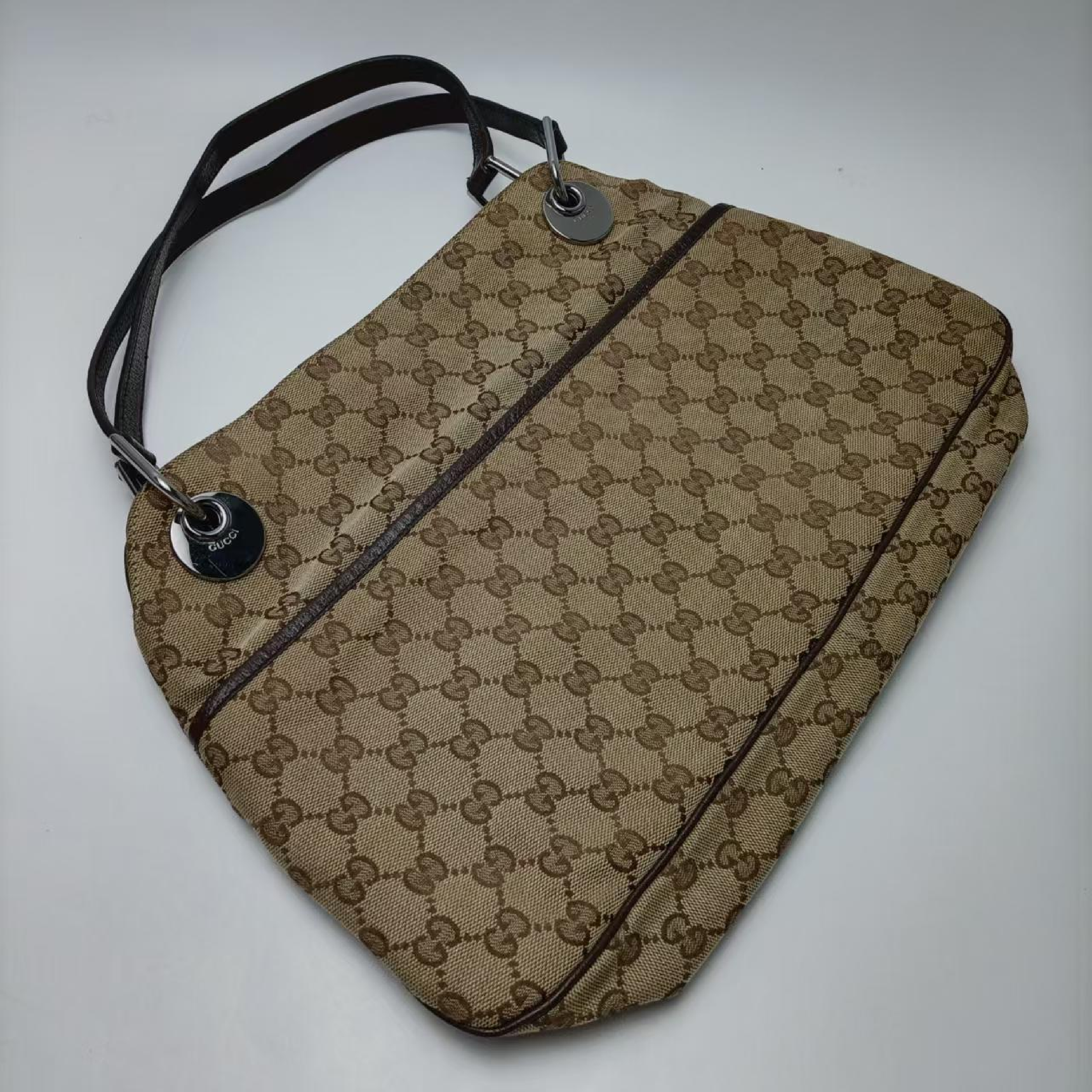 other line canvas shoulder bag 121023 shoulder bag — view 4