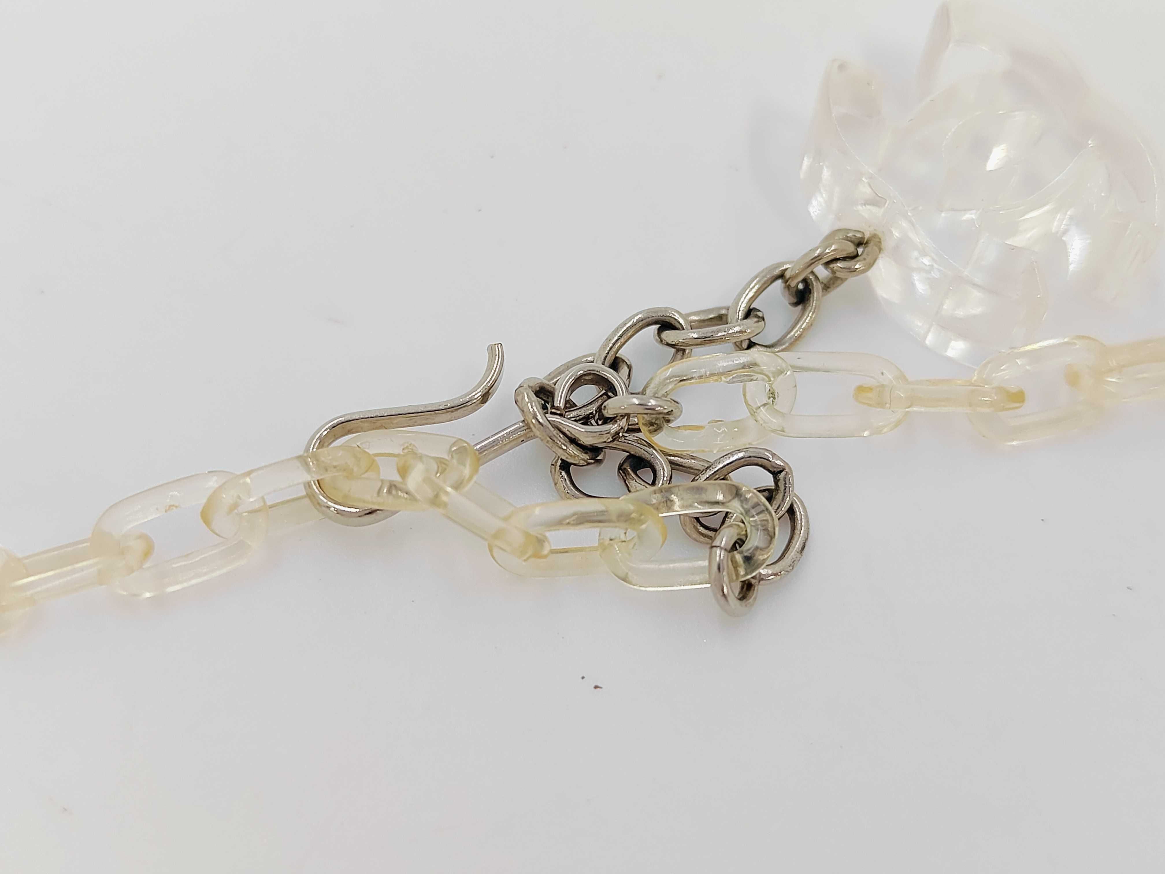 Chain Necklace Flower Necklace — view 4