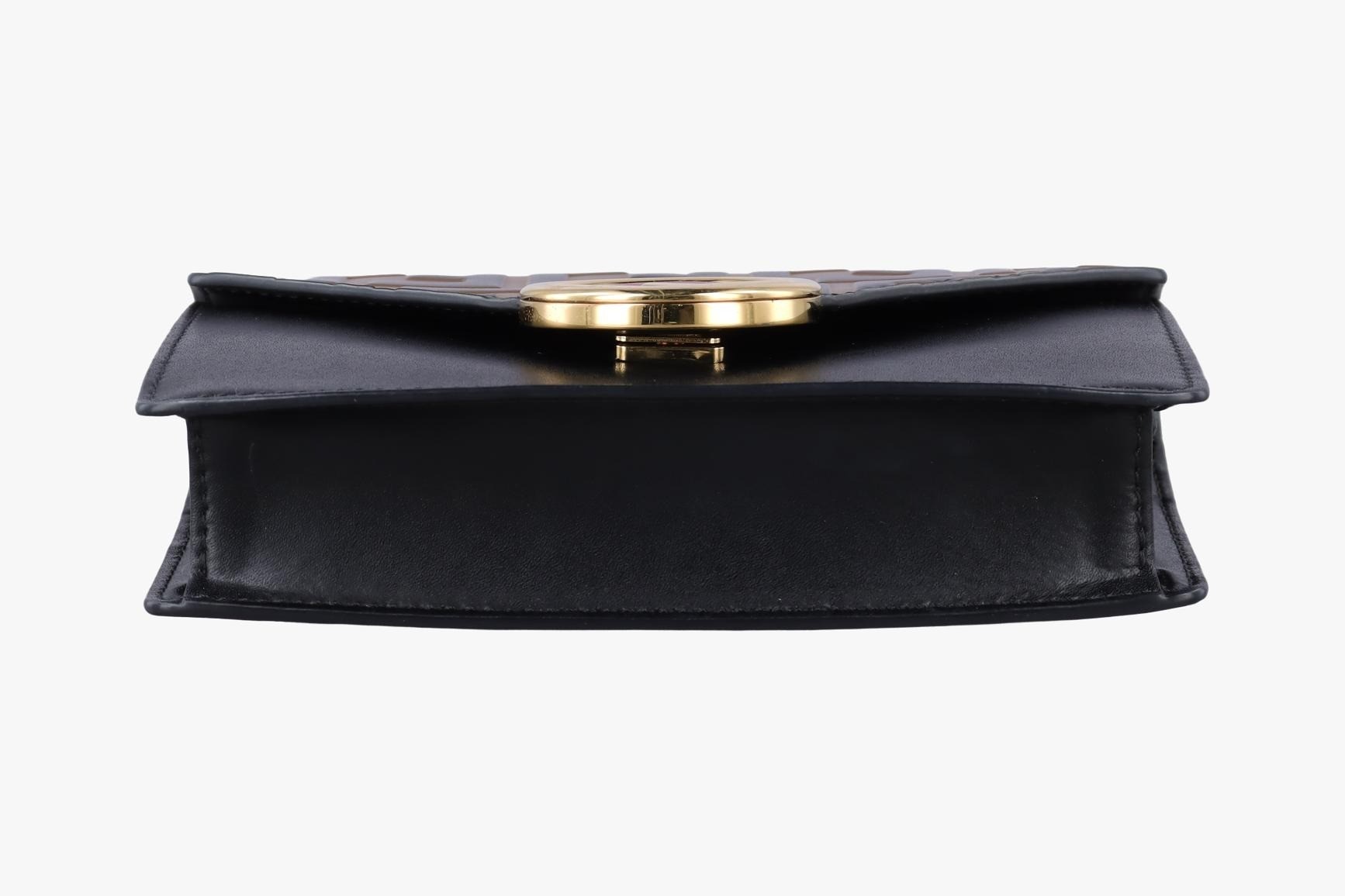 F is Leather Brown x Black — view 3