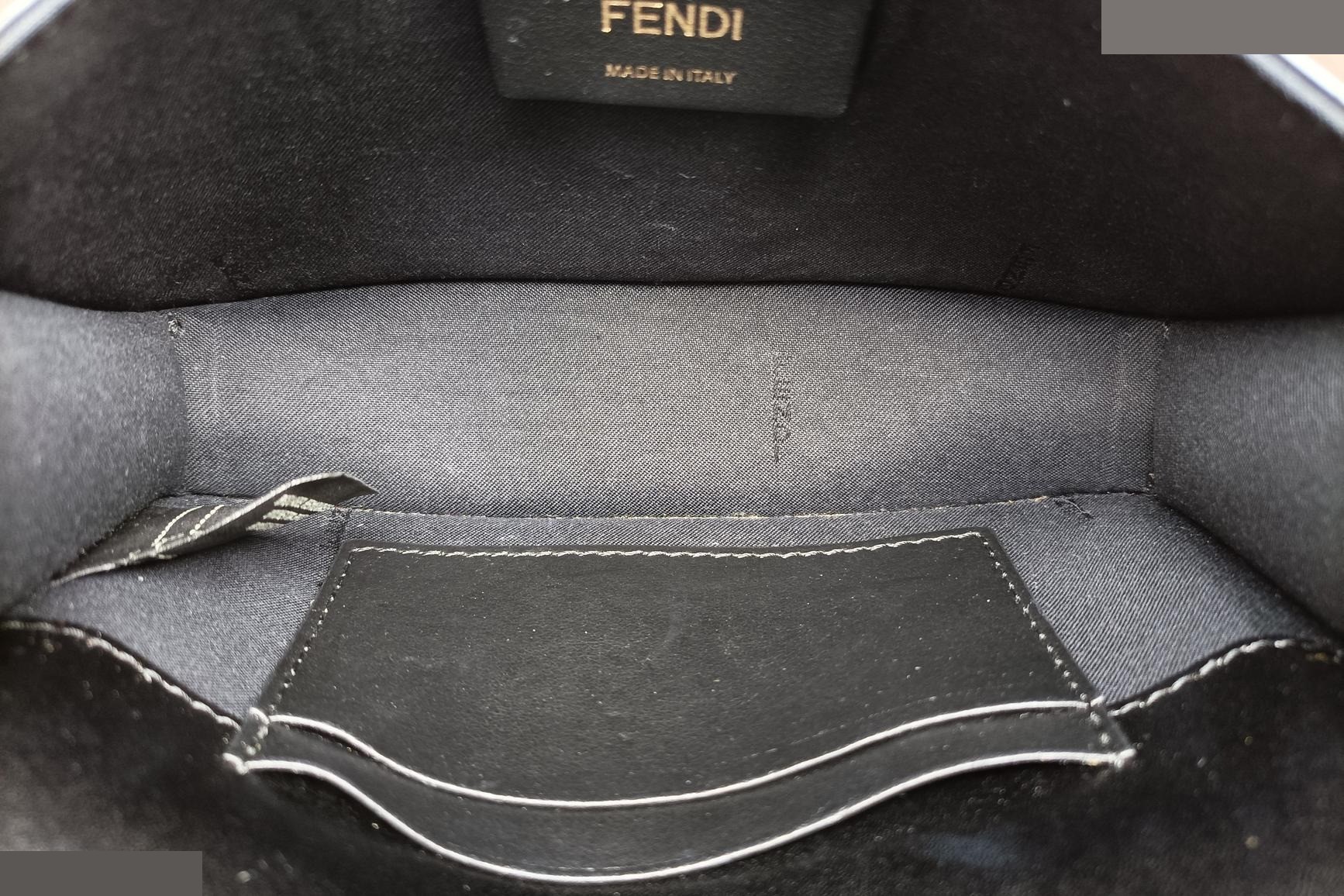 F is Leather Brown x Black — view 6
