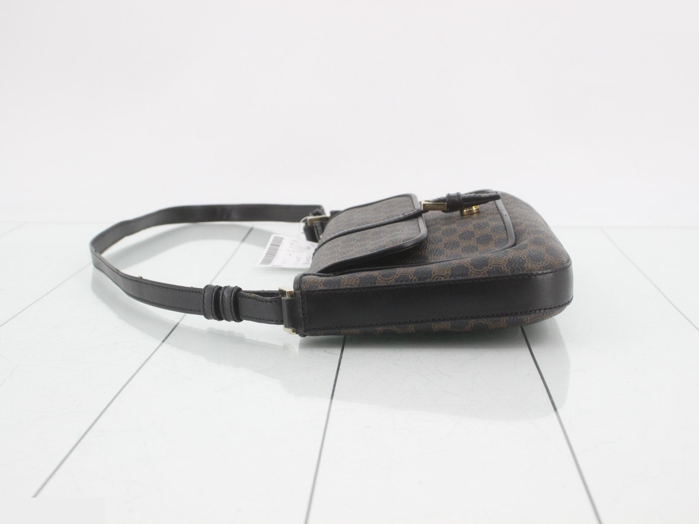 Other lines: Bags, One-shoulder bags, Black Macadam pattern — view 4
