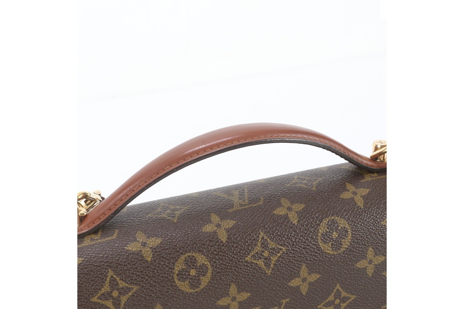 Monogram Monceau M51185 Leather 2-Way Shoulder Bag — view 3