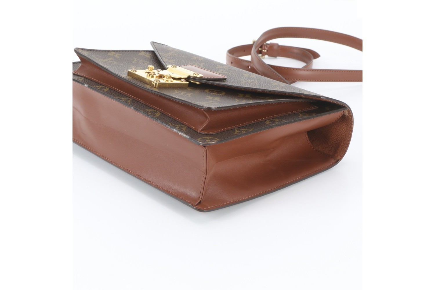 Monogram Monceau M51185 Leather 2-Way Shoulder Bag — view 5
