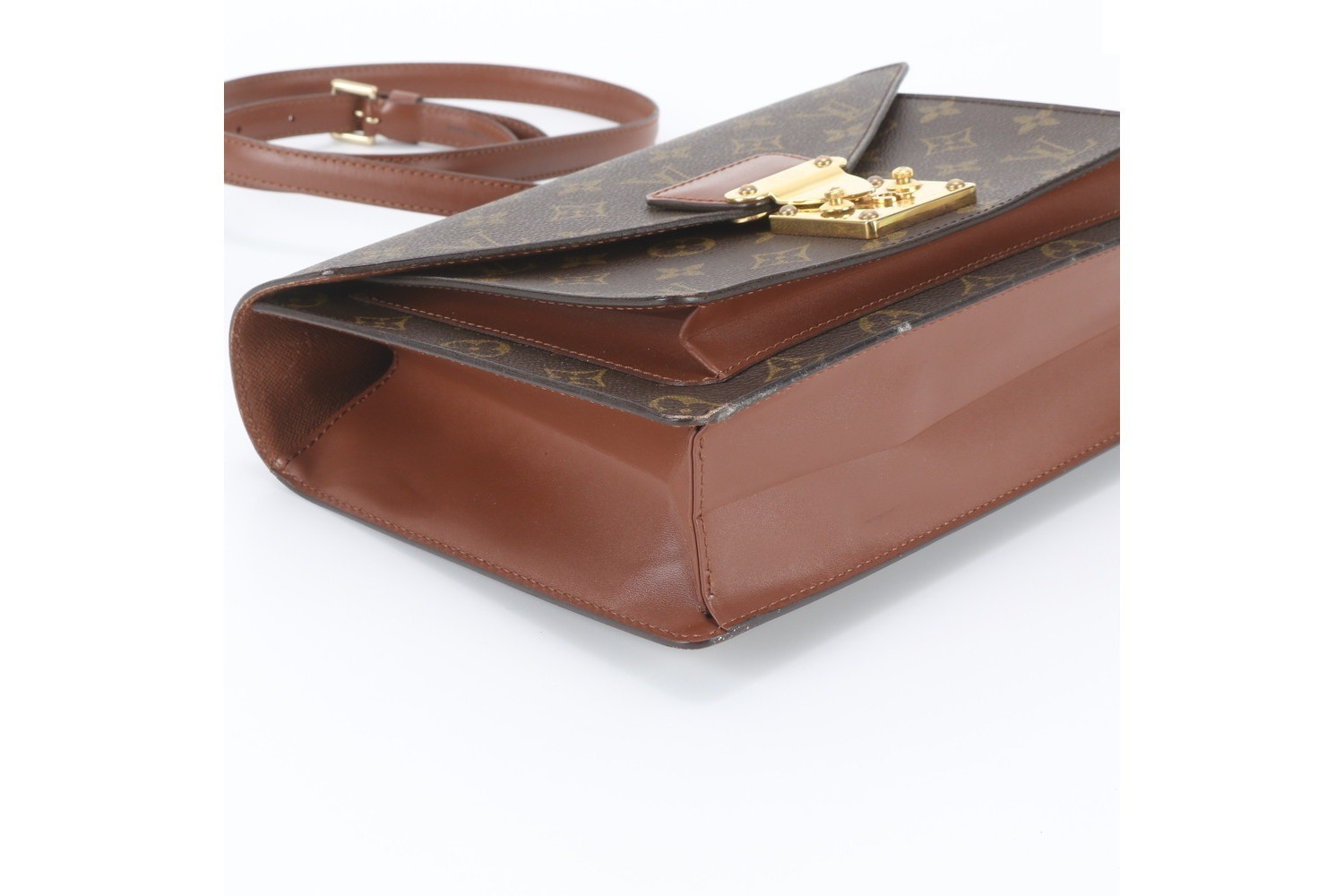 Monogram Monceau M51185 Leather 2-Way Shoulder Bag — view 6