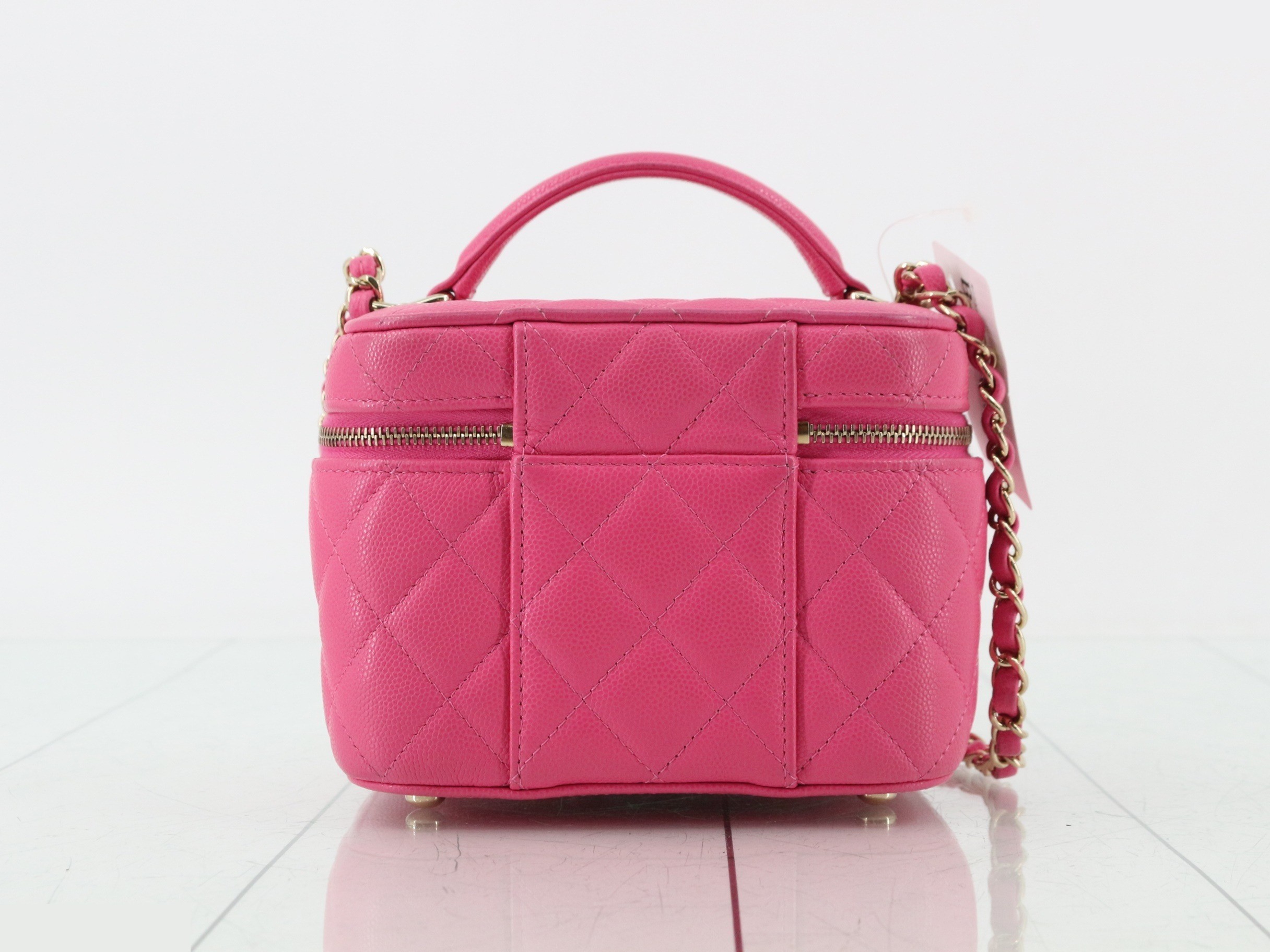 Matelassé Vanity Chain Shoulder Bag — view 2
