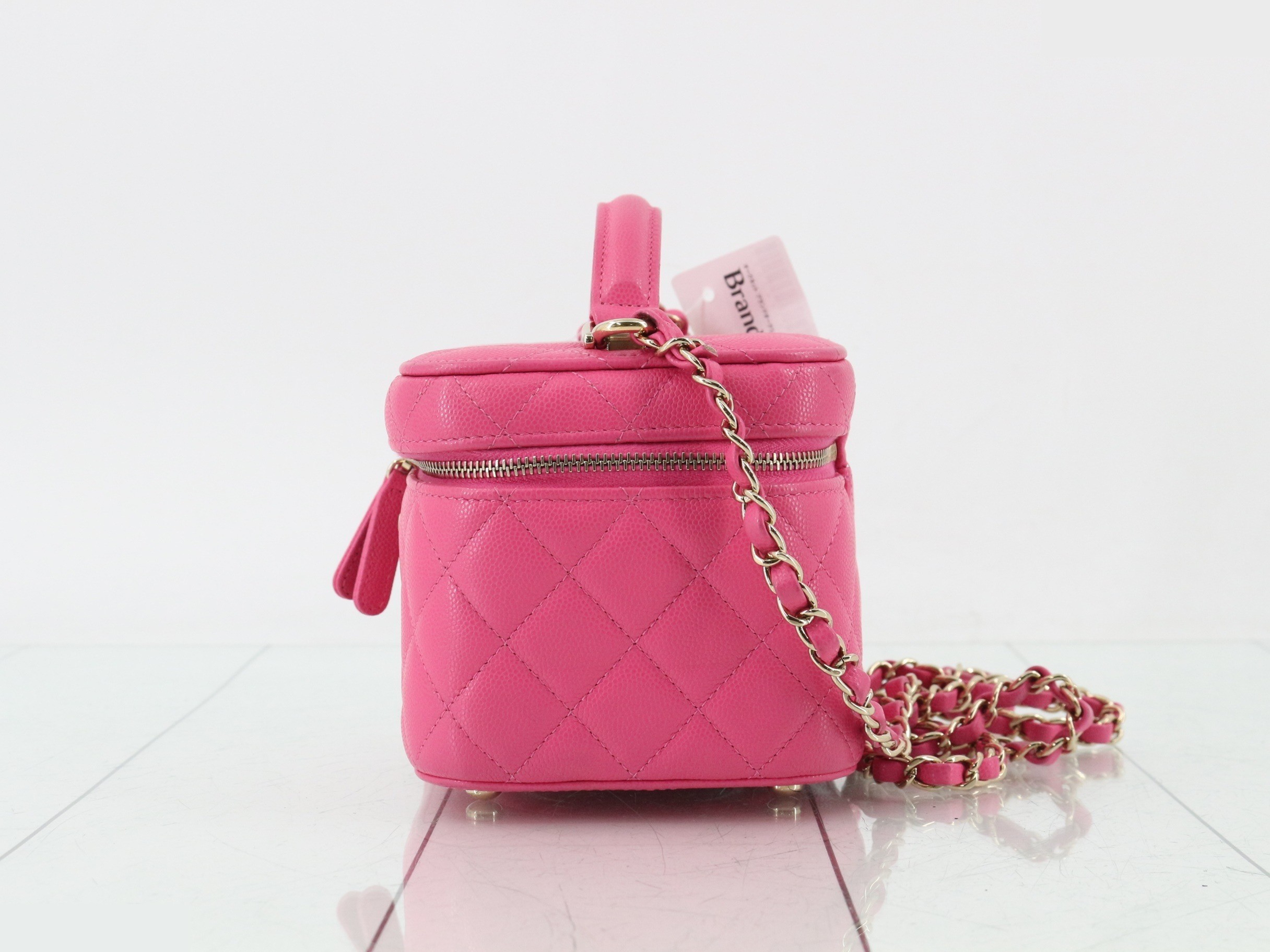 Matelassé Vanity Chain Shoulder Bag — view 3