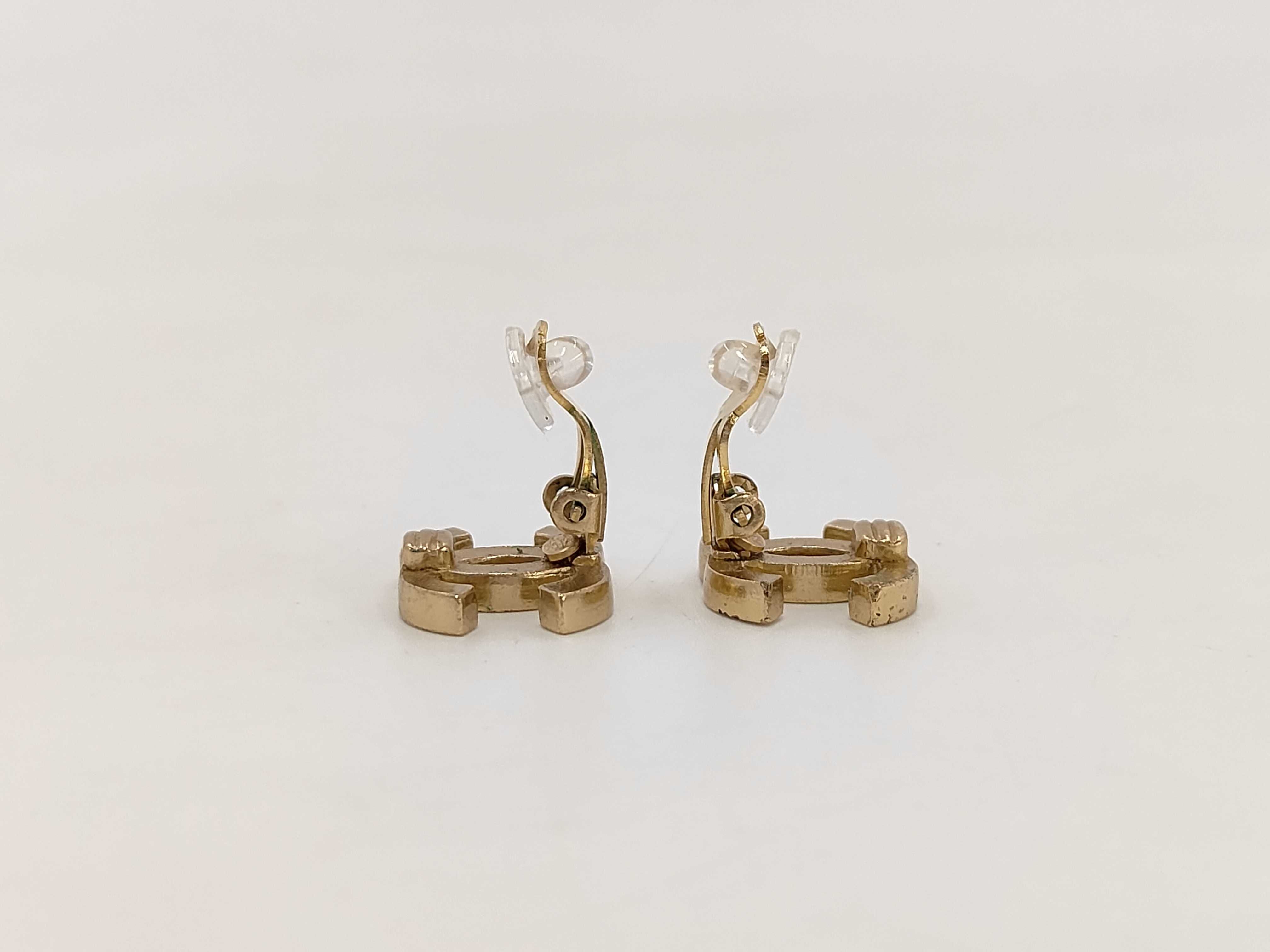 Coco Mark Gold Earrings 03A — view 2