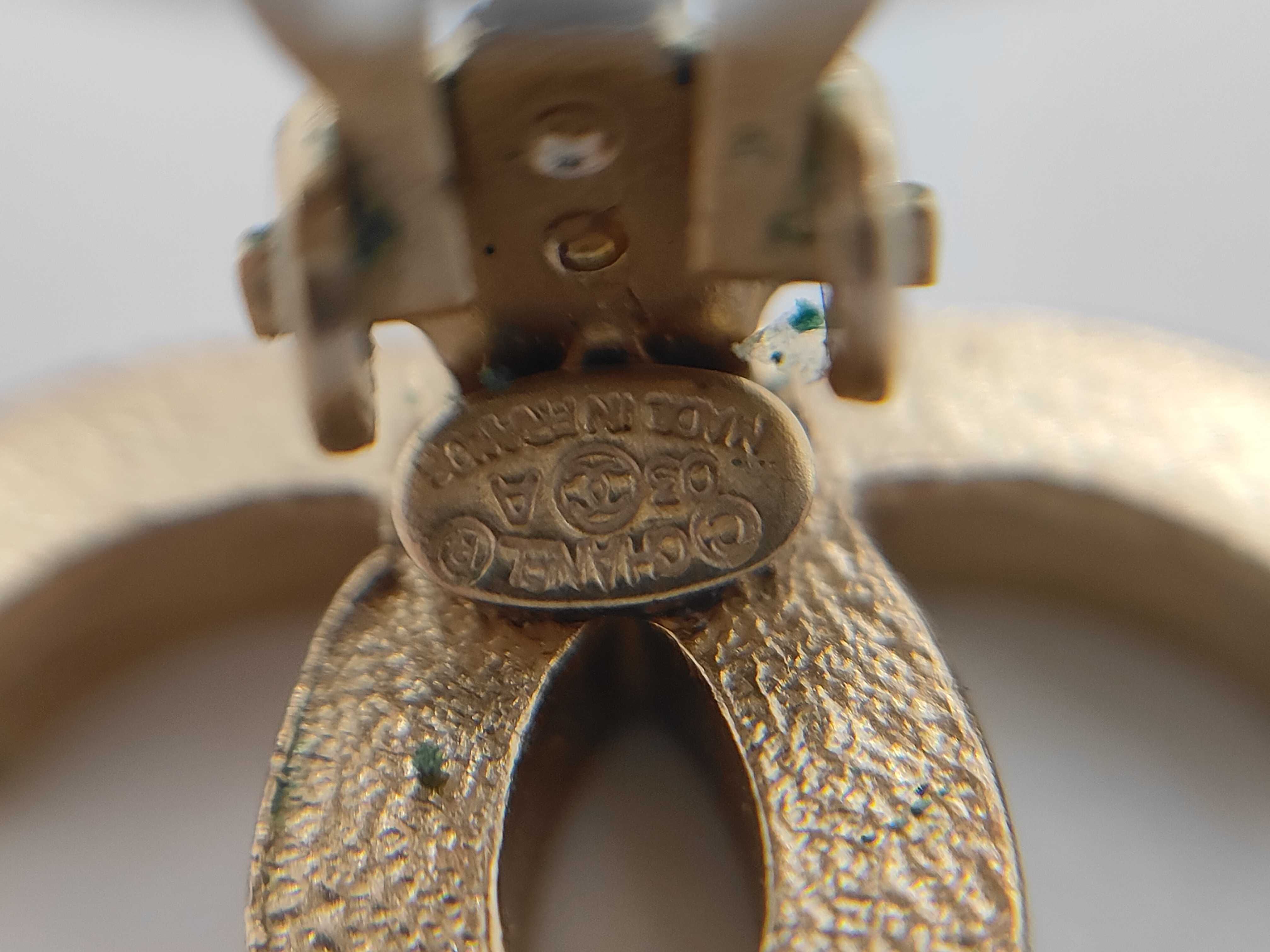 Coco Mark Gold Earrings 03A — view 3