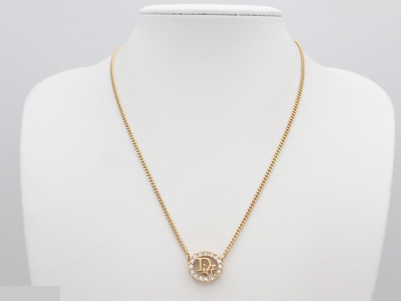 Gold necklace, chain approximately 43cm — view 3