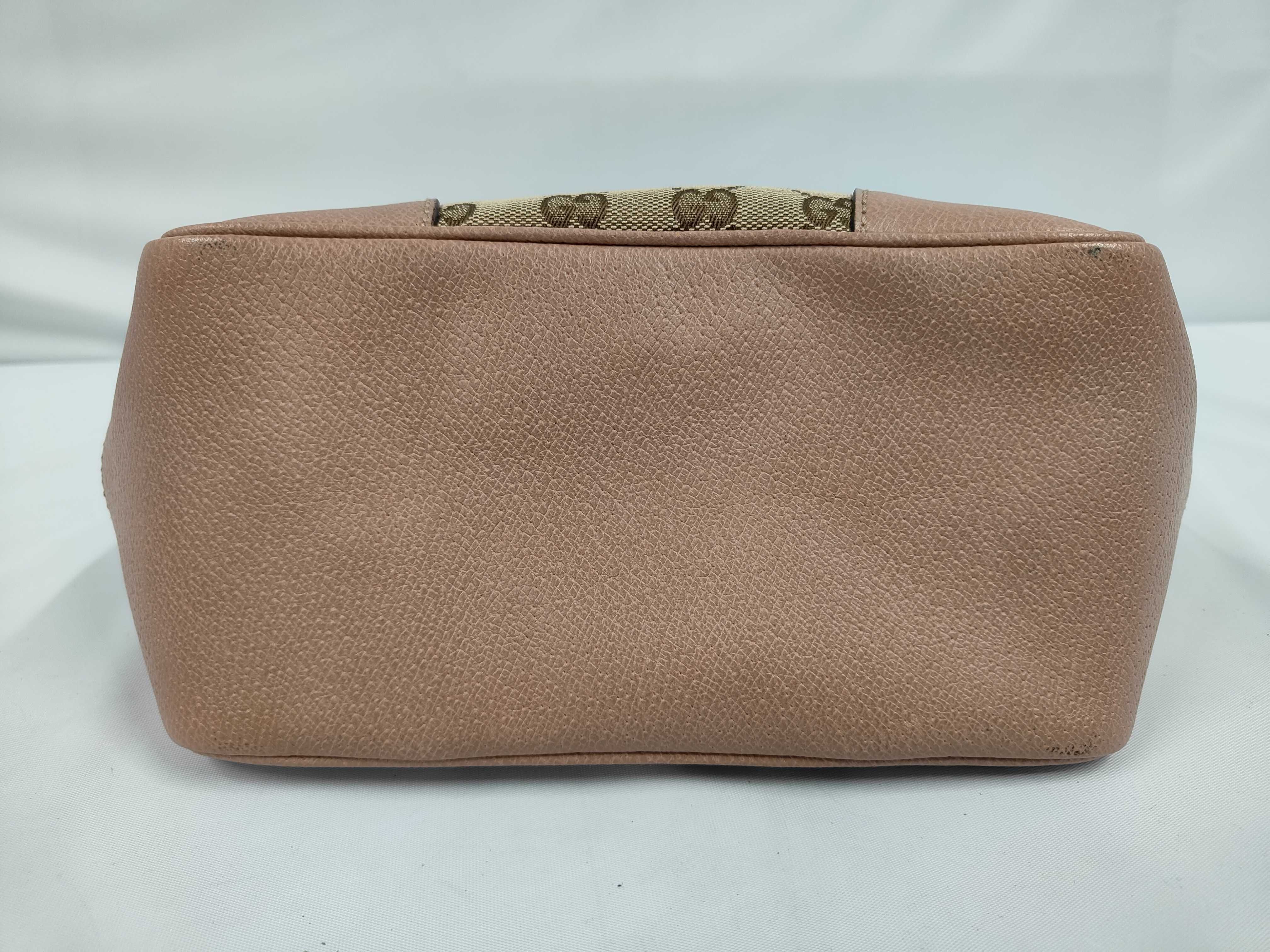 GG Canvas and Leather Tote Bag — view 3