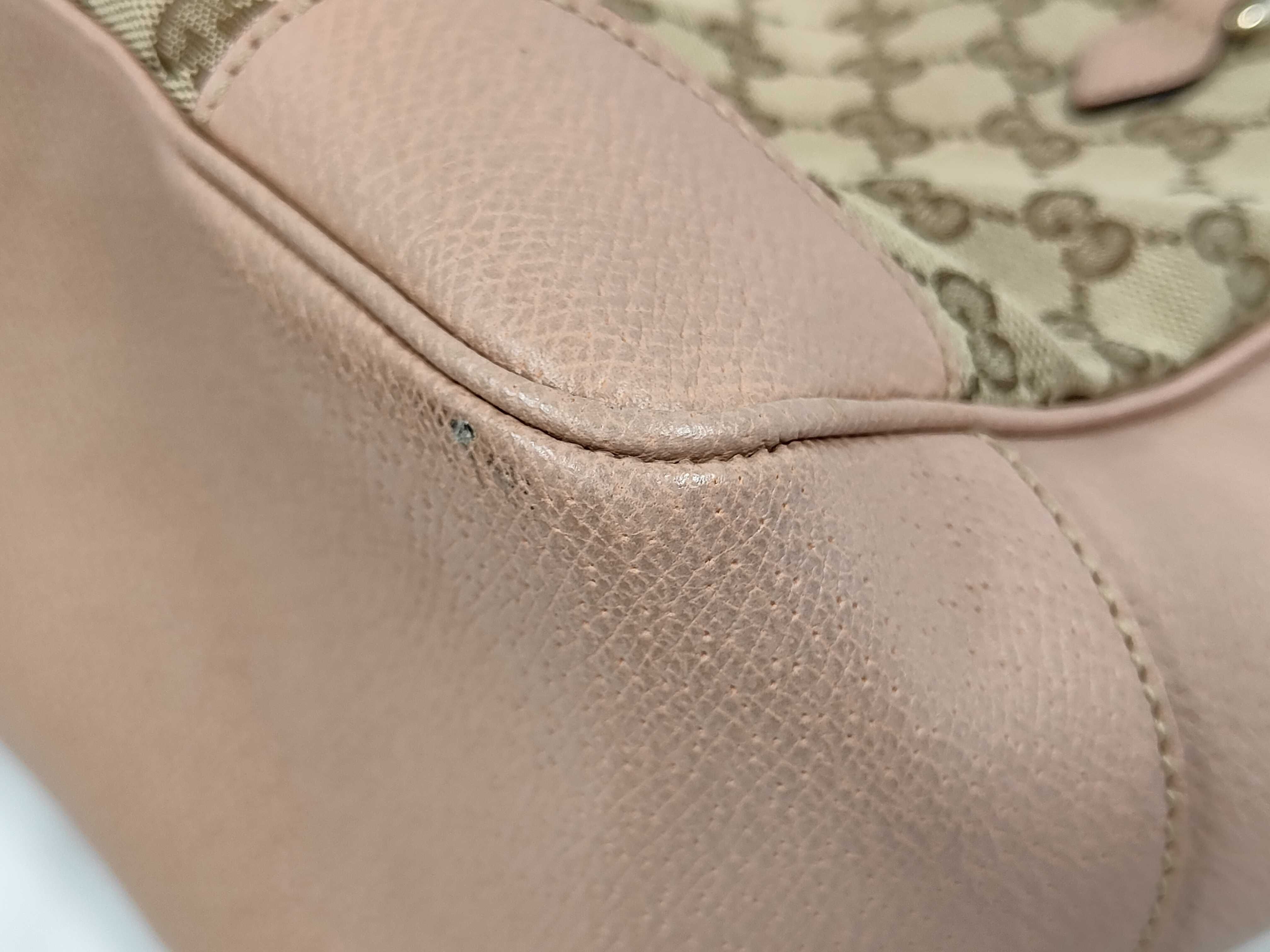 GG Canvas and Leather Tote Bag — view 4
