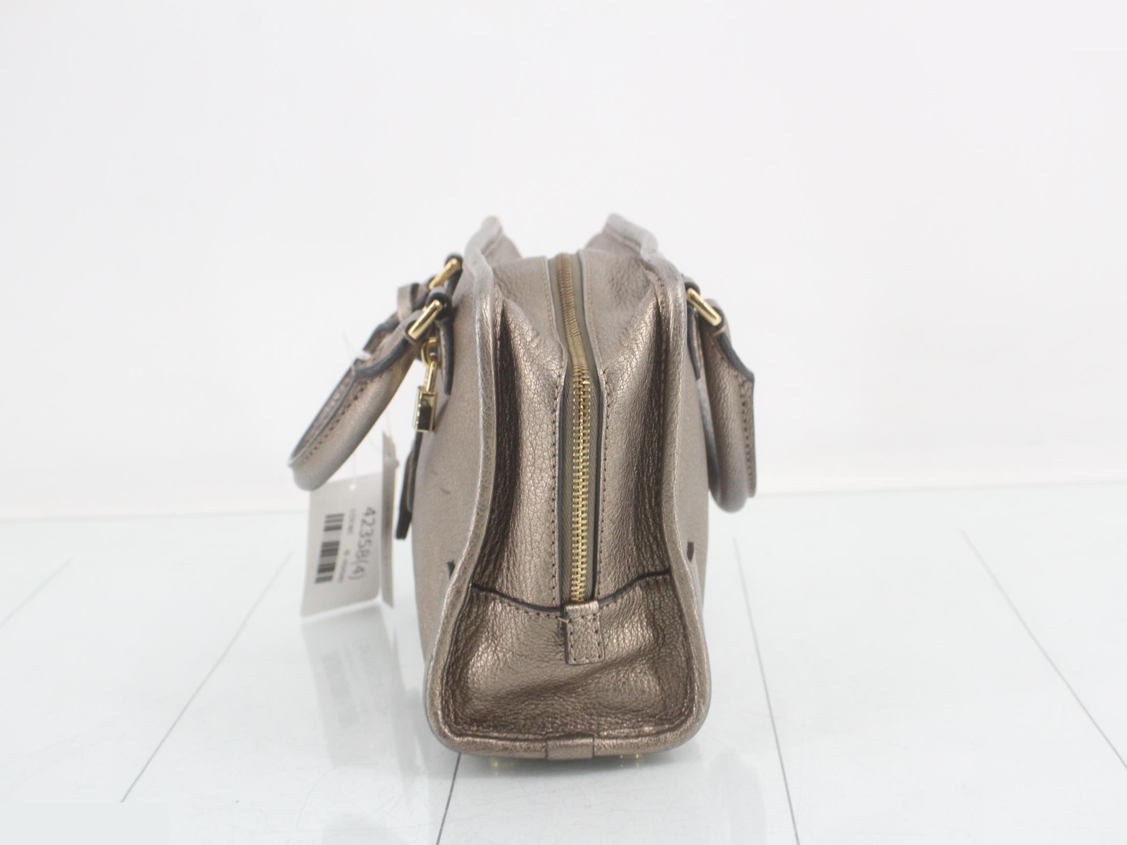Anagram Mini Handbag Bronze — view 3