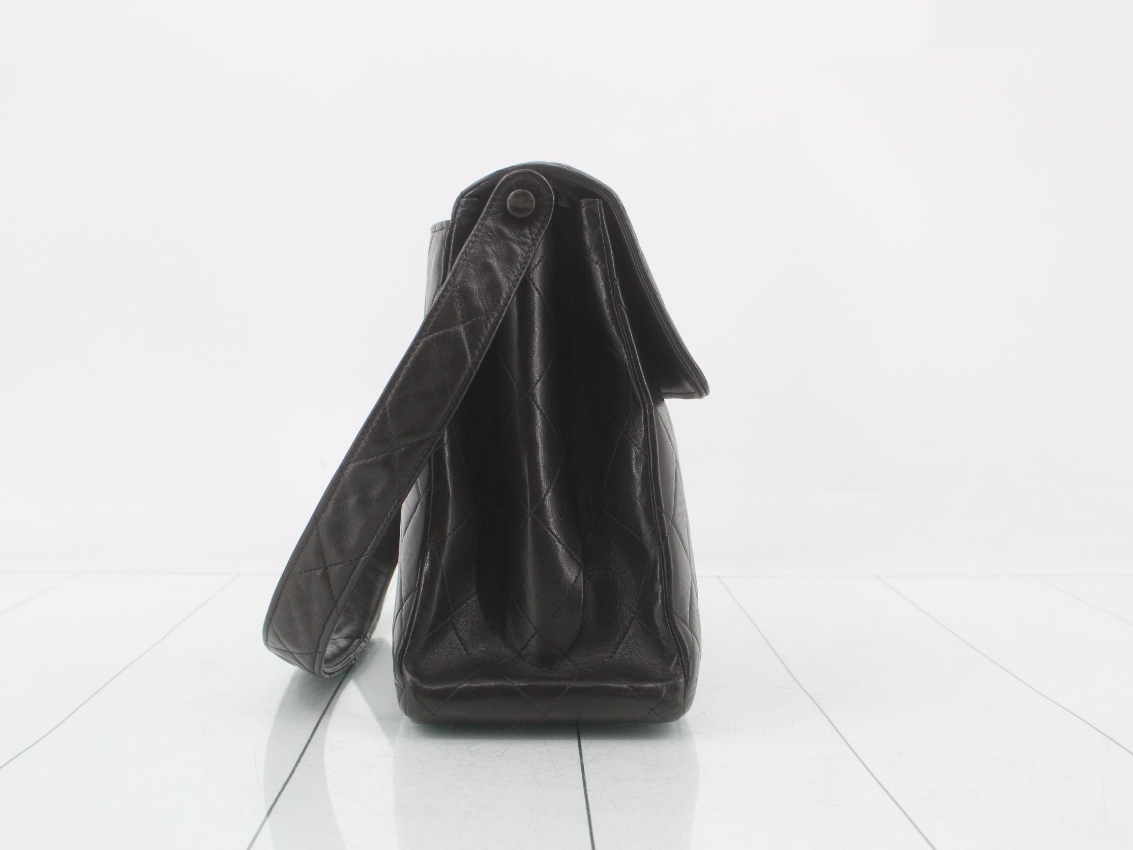 Lambskin Matelassé Black Shoulder Bag, Series 5 — view 4