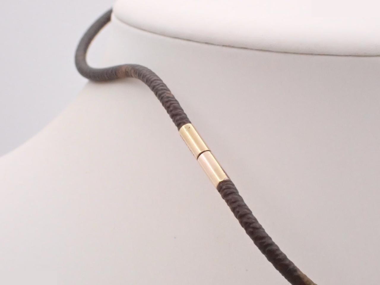 Fleur Choker, Monogram, AG925 / 14.1g — view 2