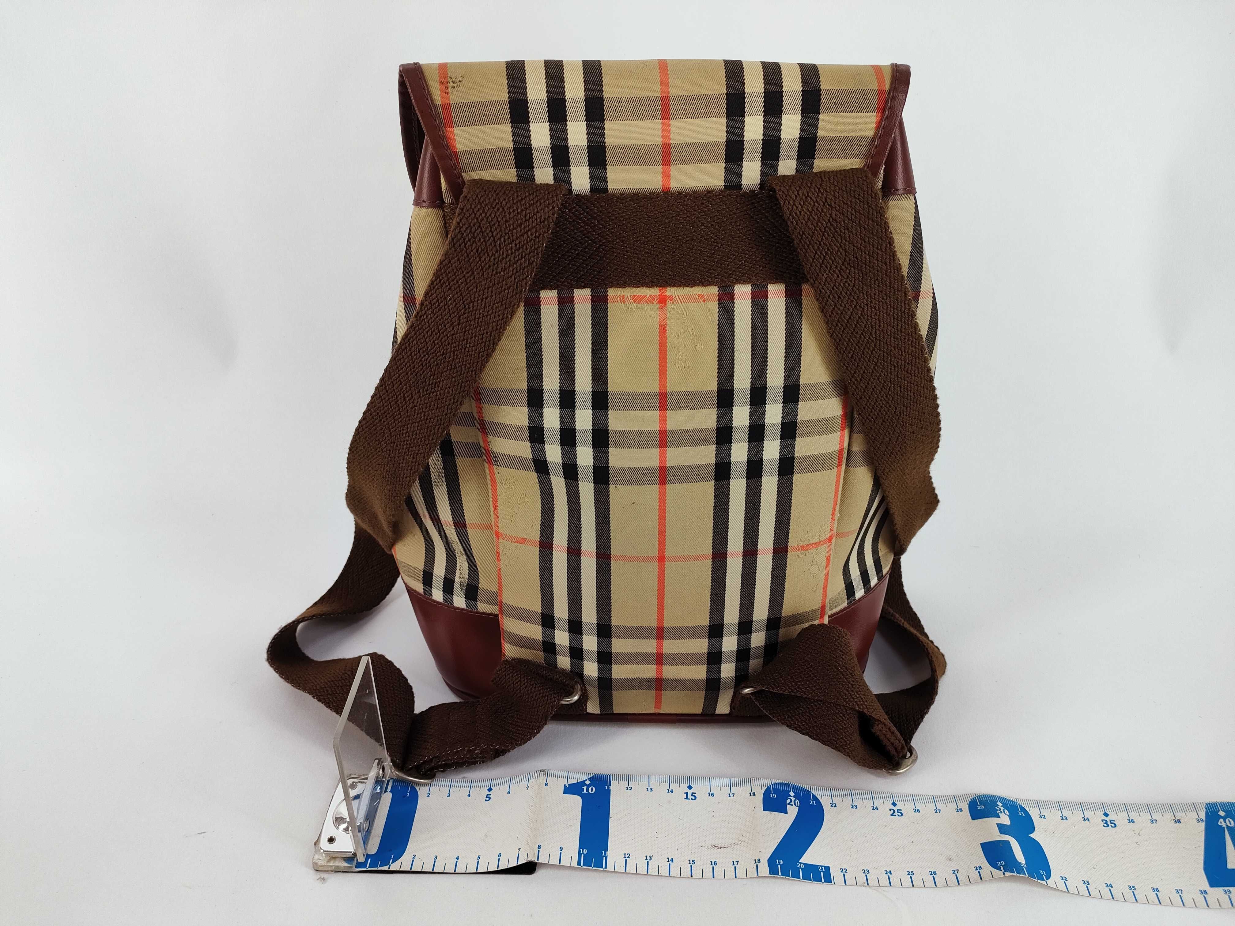 Backpack Canvas Check Nova Check Rucksack — view 2