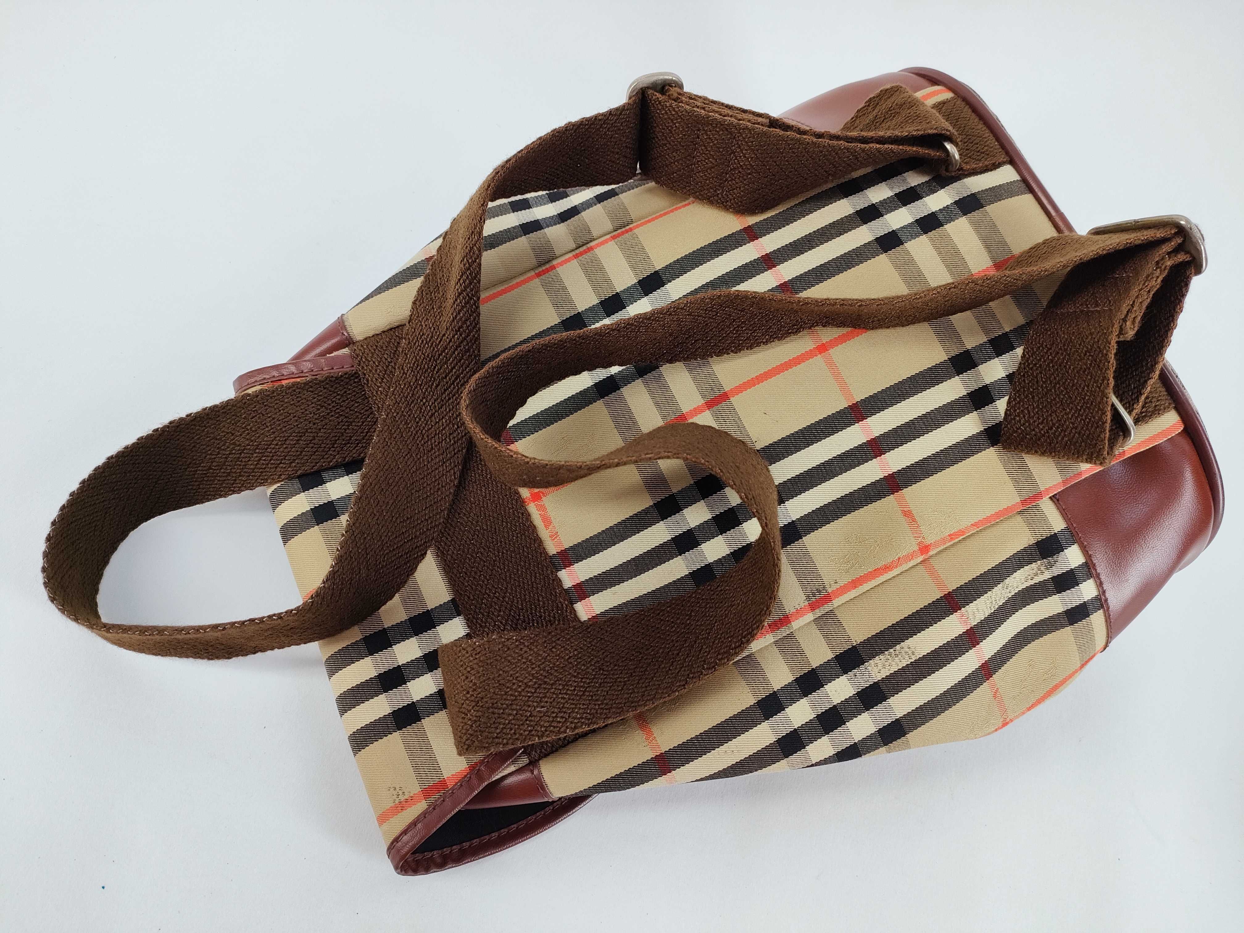 Backpack Canvas Check Nova Check Rucksack — view 3