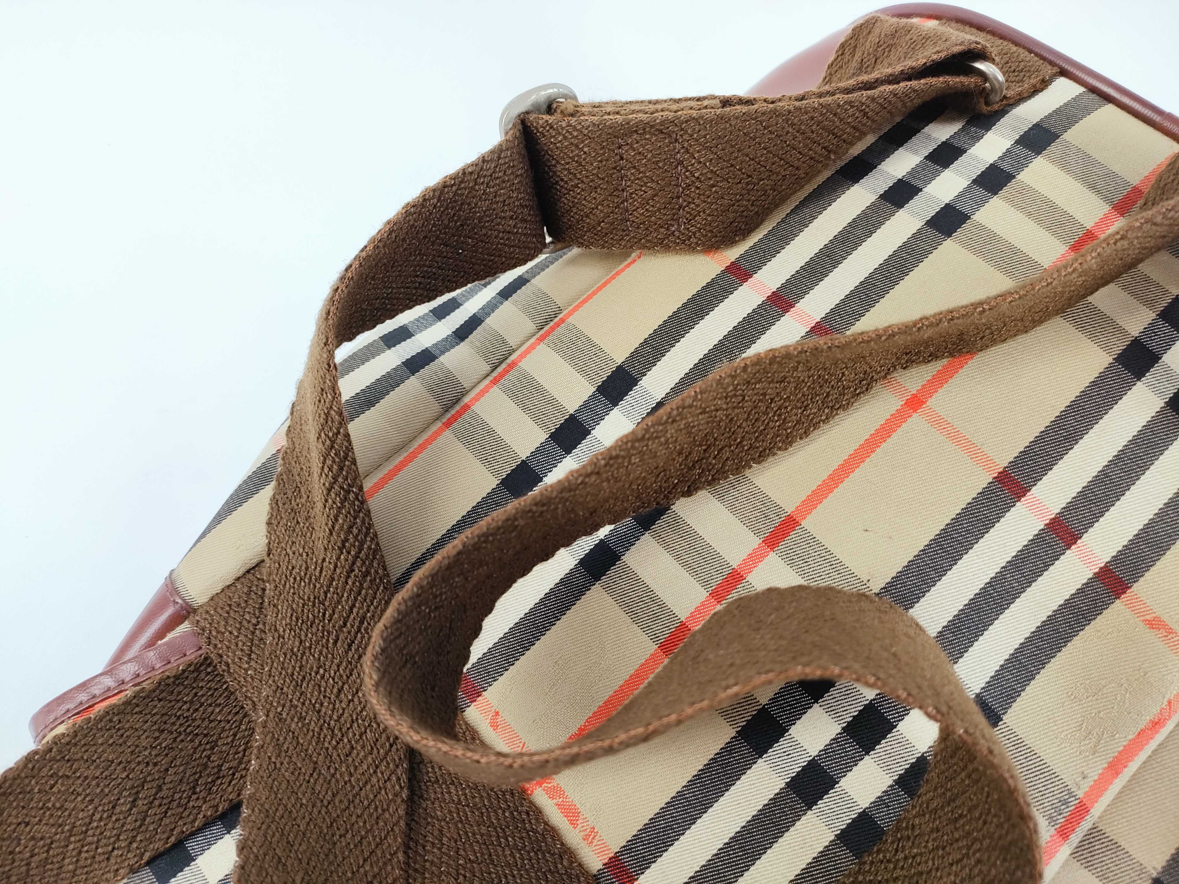 Backpack Canvas Check Nova Check Rucksack — view 4