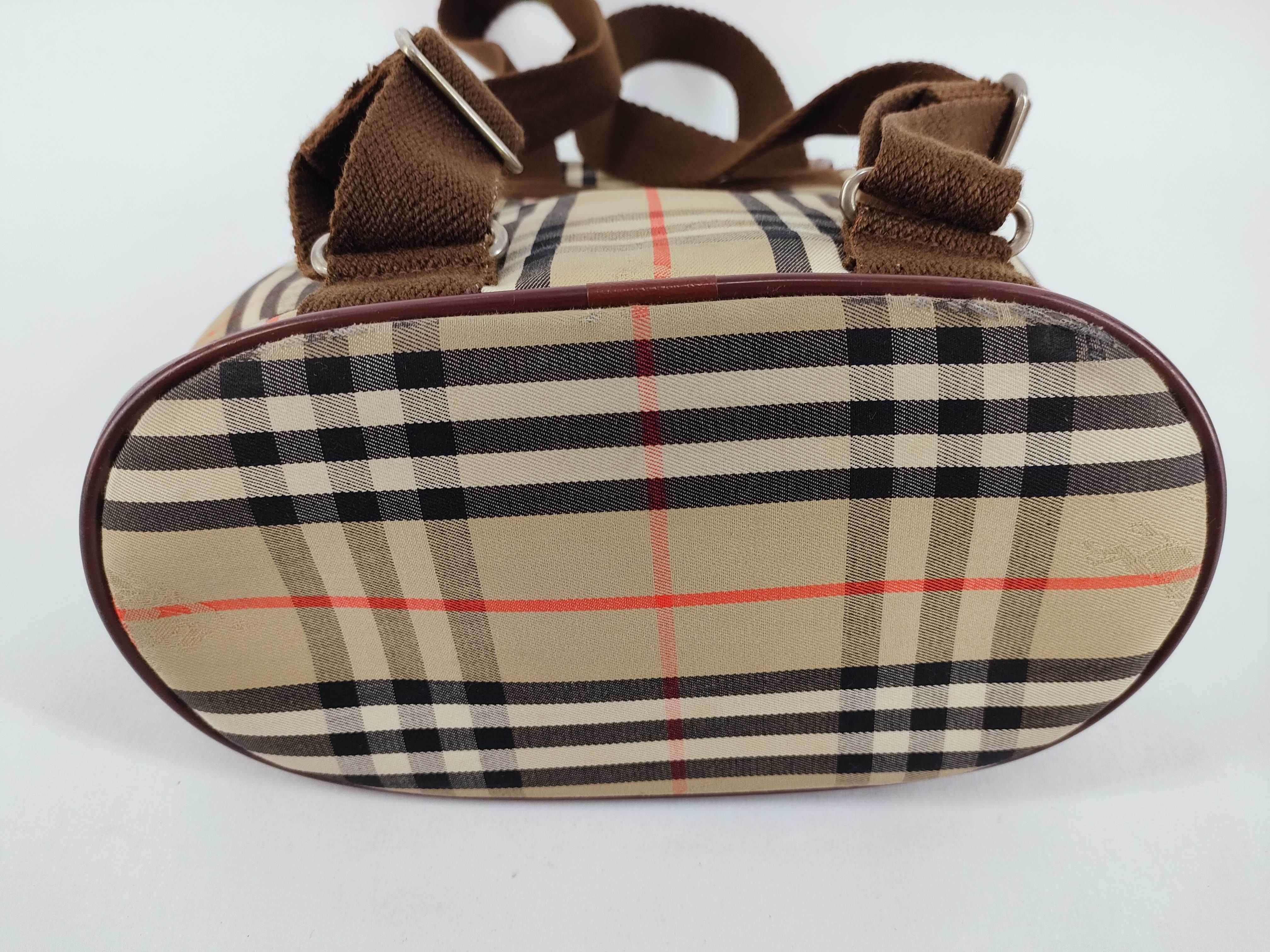 Backpack Canvas Check Nova Check Rucksack — view 7