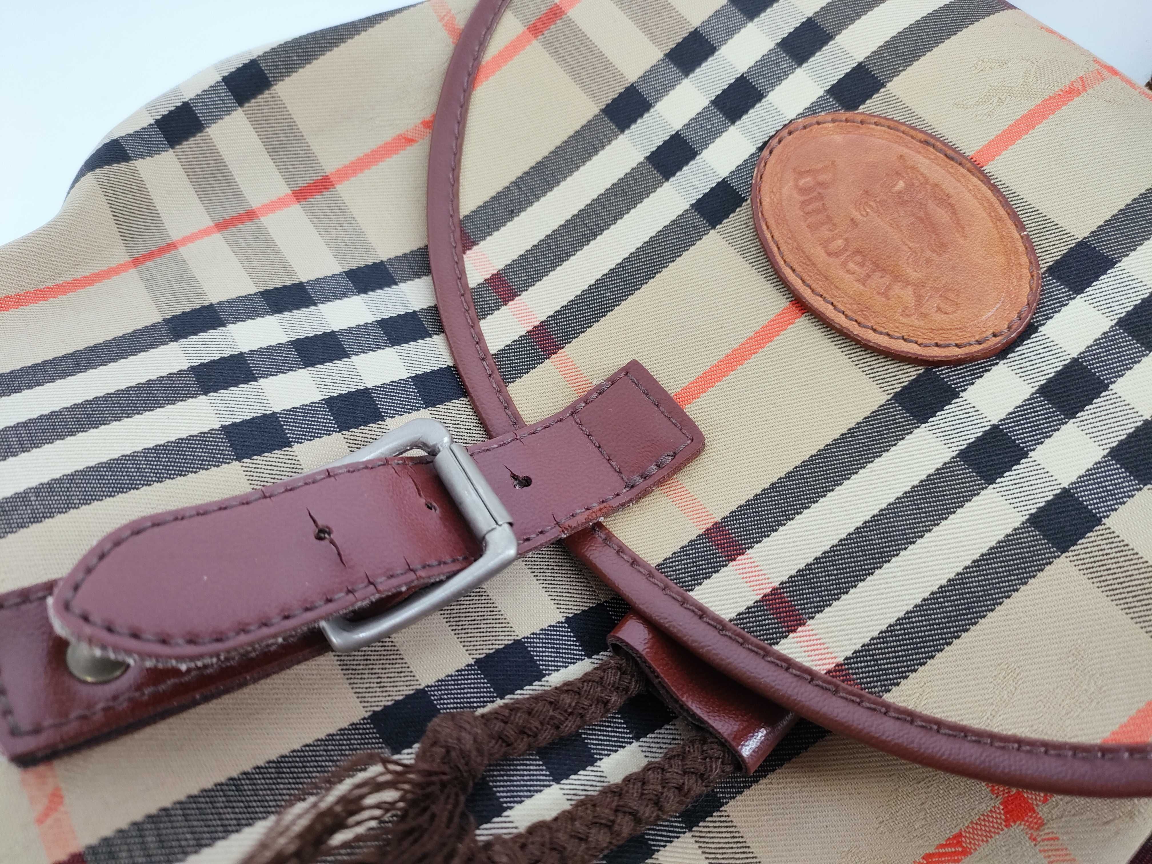 Backpack Canvas Check Nova Check Rucksack — view 9