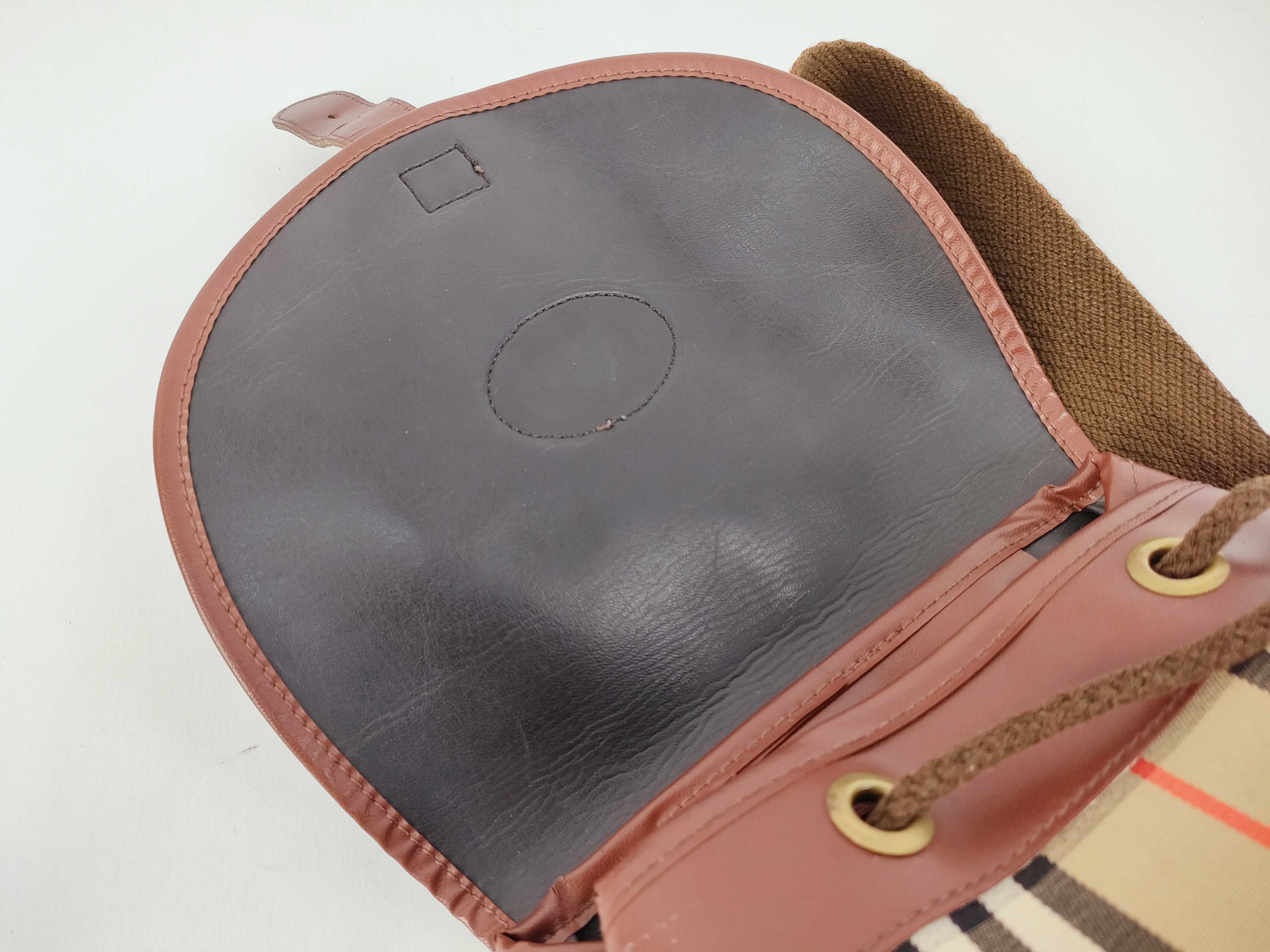 Backpack Canvas Check Nova Check Rucksack — view 10