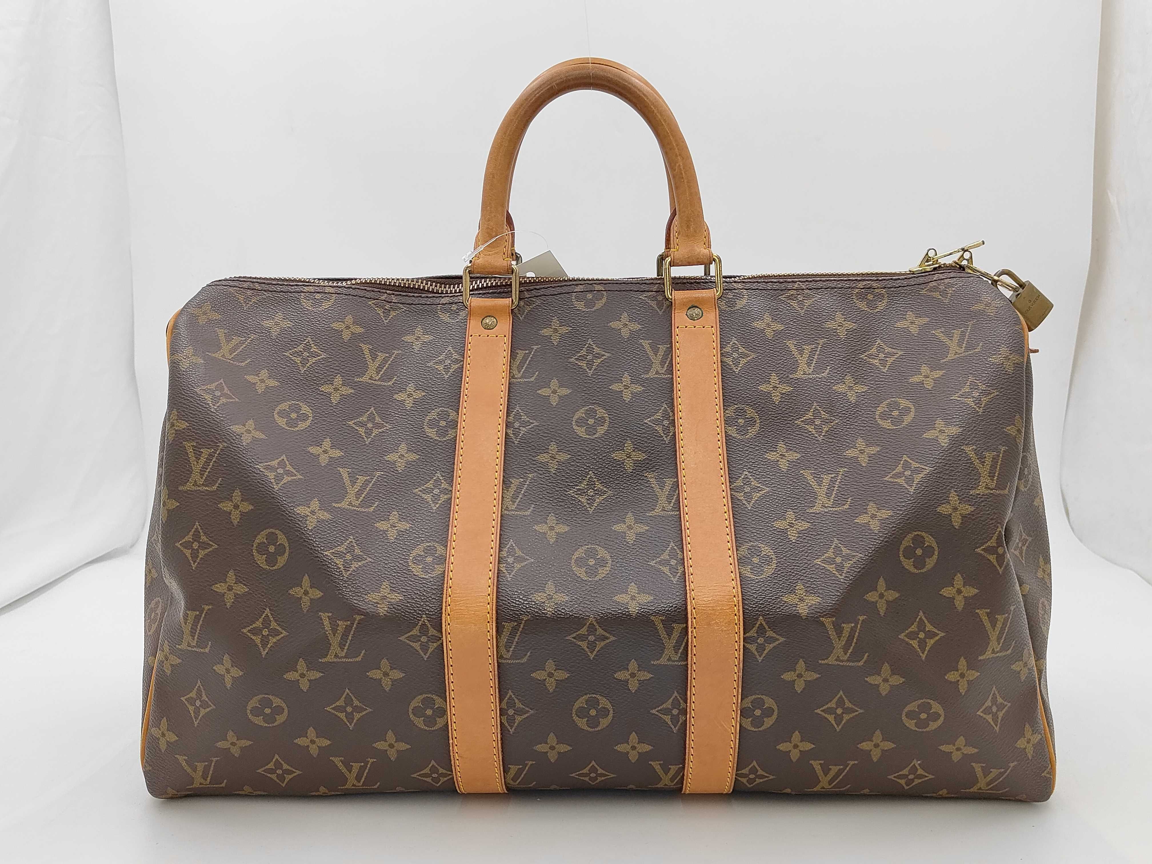 Monogram M41426 Keepall 50 Boston Bag