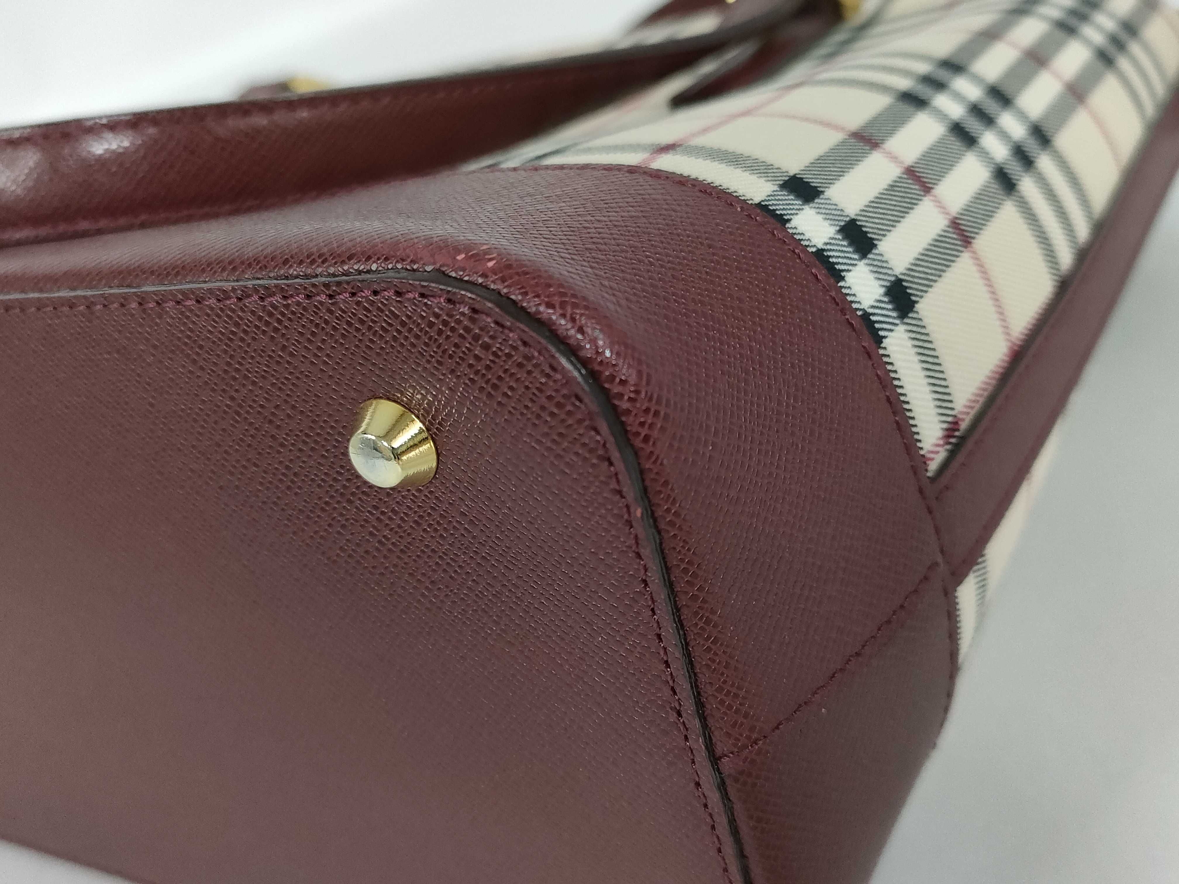 Nova Check Handbag — view 6