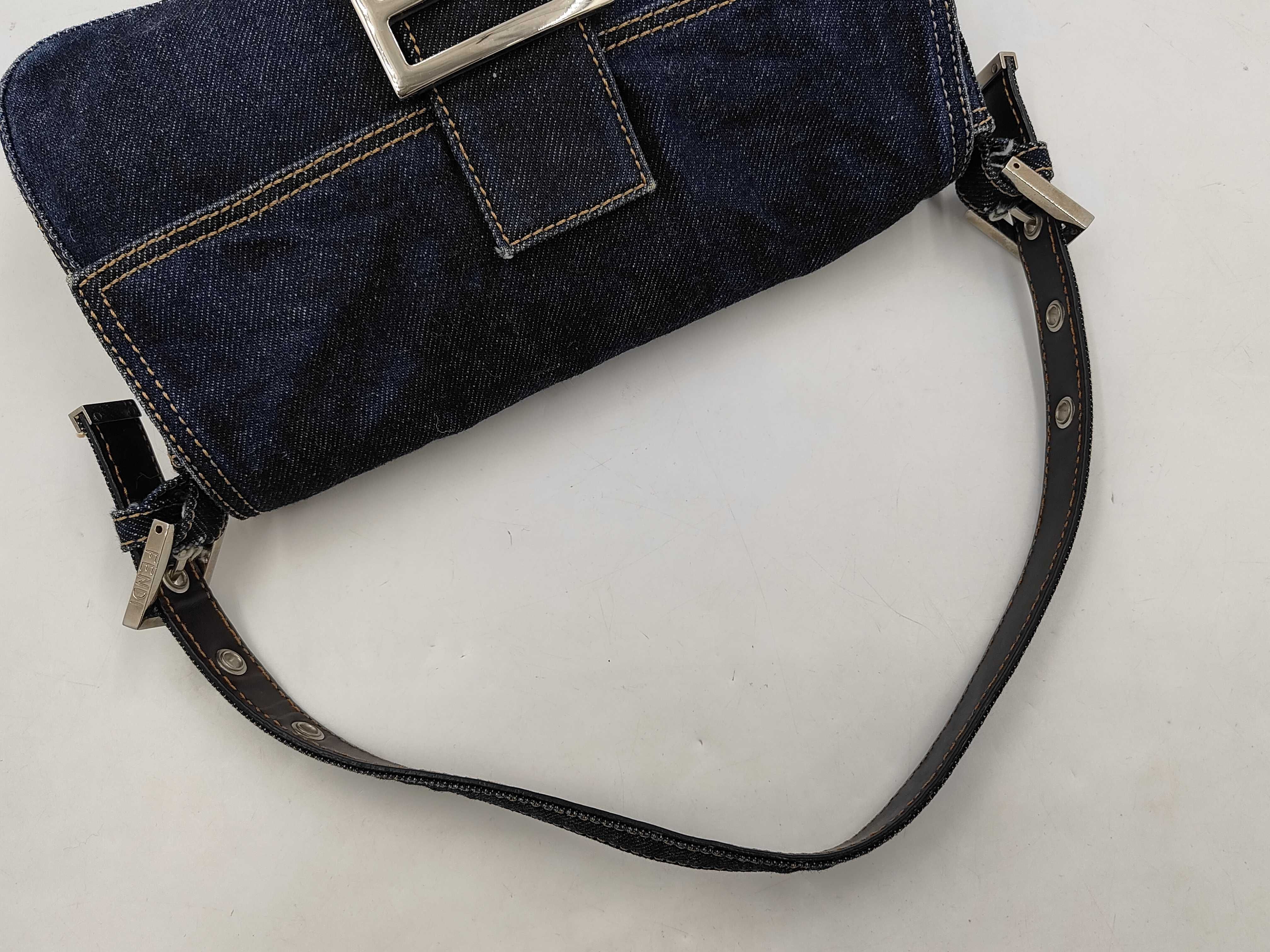 handbag, Mamma Bucket denim shoulder bag — view 3