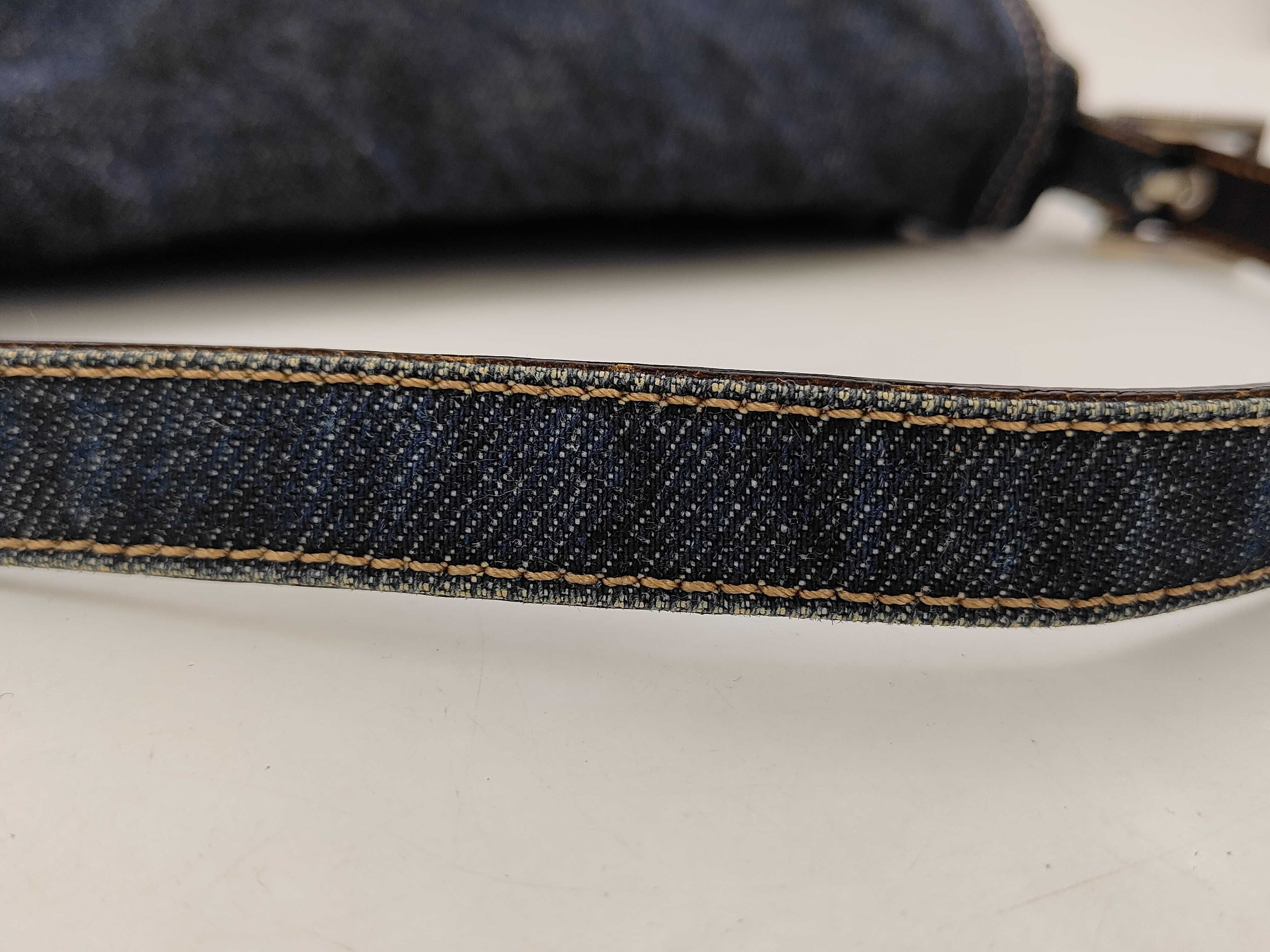 handbag, Mamma Bucket denim shoulder bag — view 4