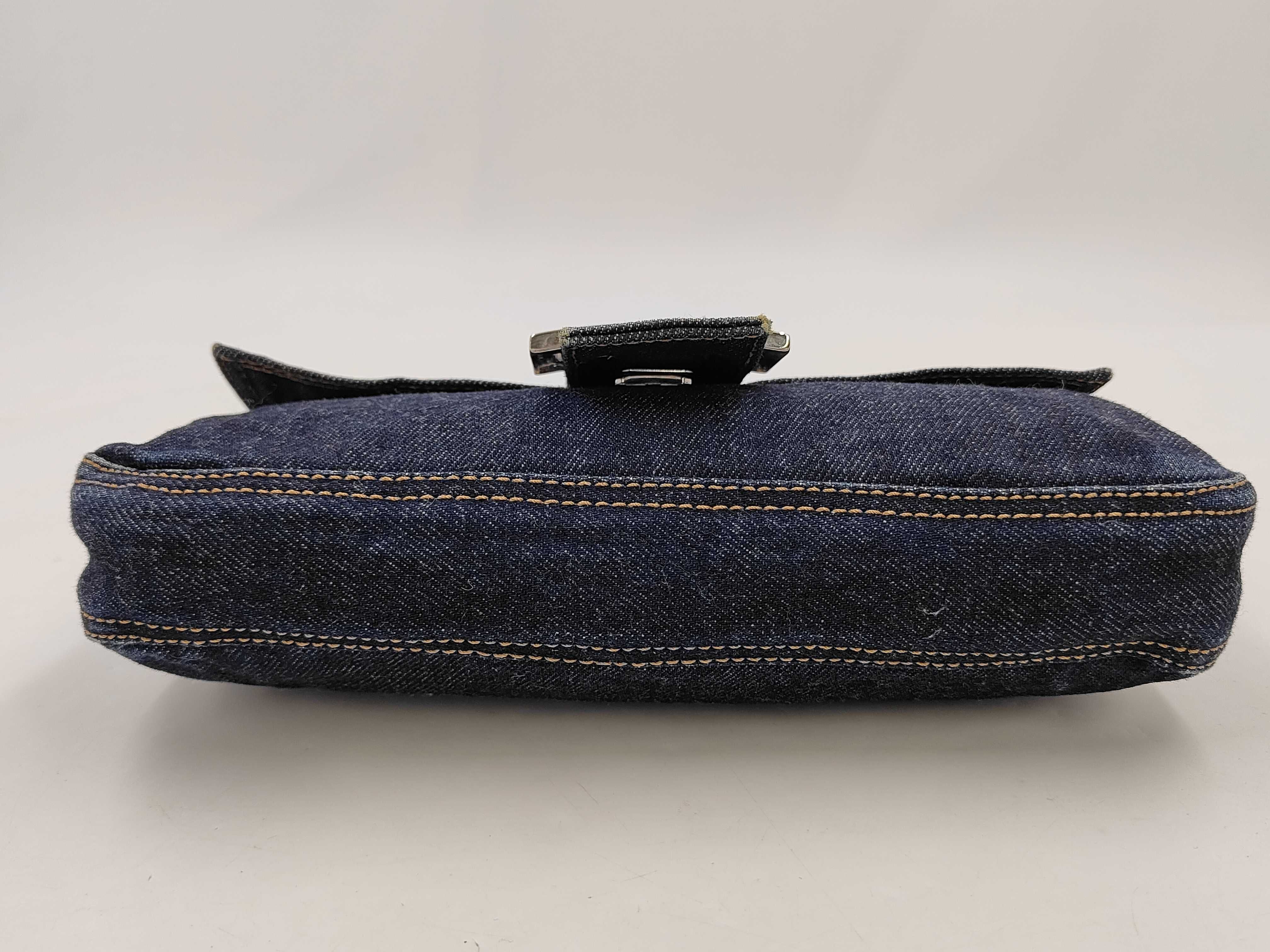 handbag, Mamma Bucket denim shoulder bag — view 6
