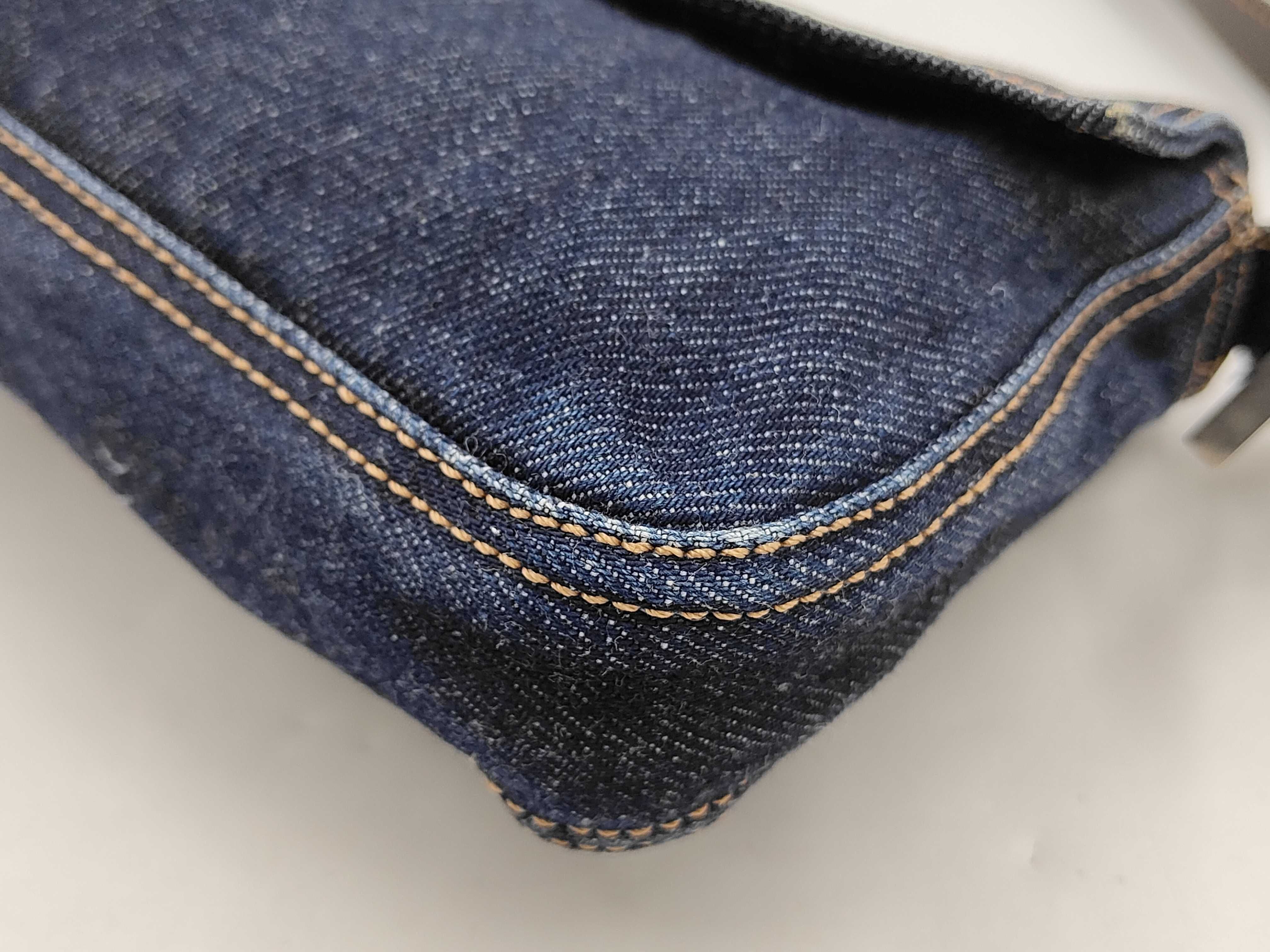 handbag, Mamma Bucket denim shoulder bag — view 7