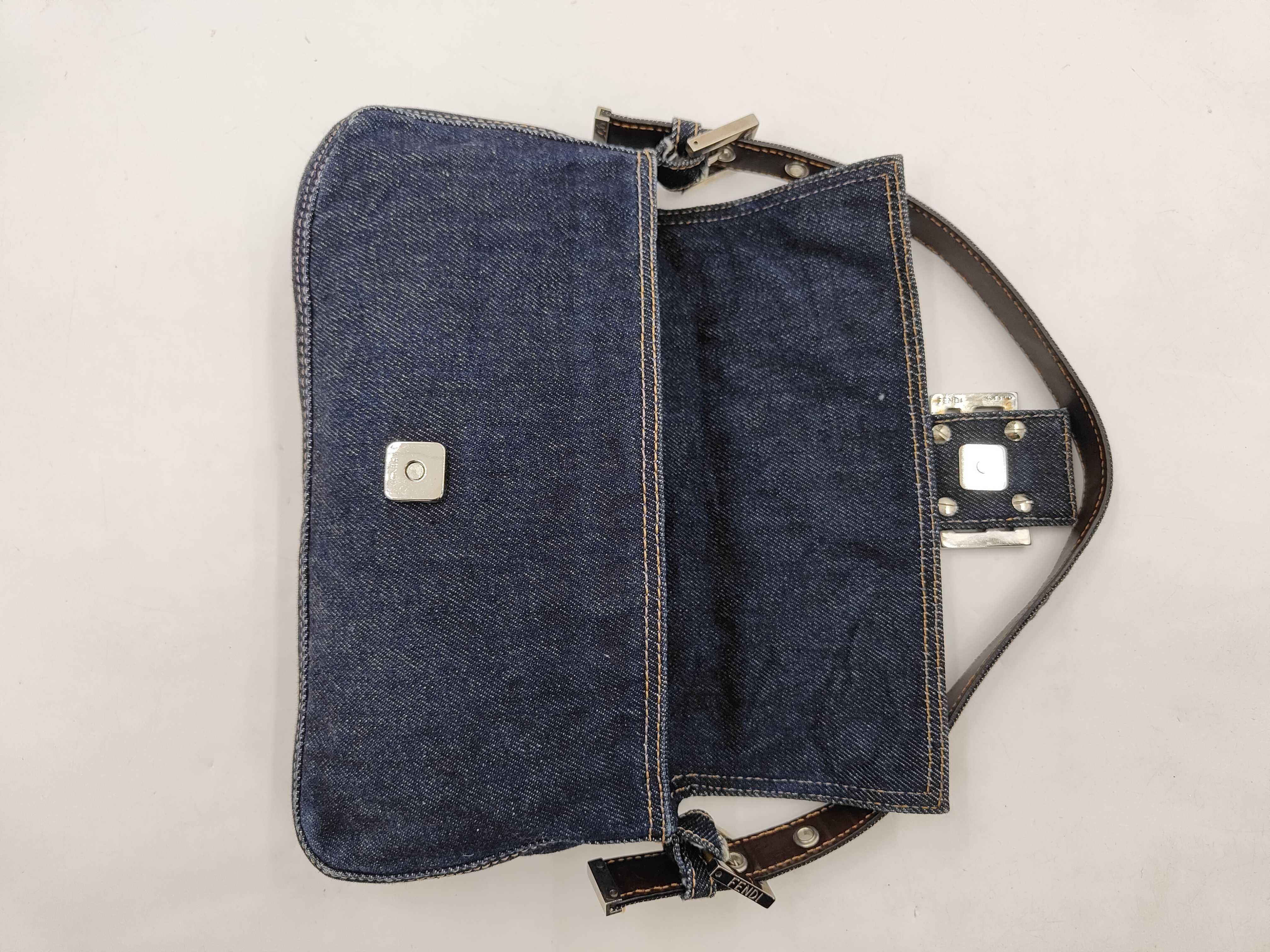 handbag, Mamma Bucket denim shoulder bag — view 8