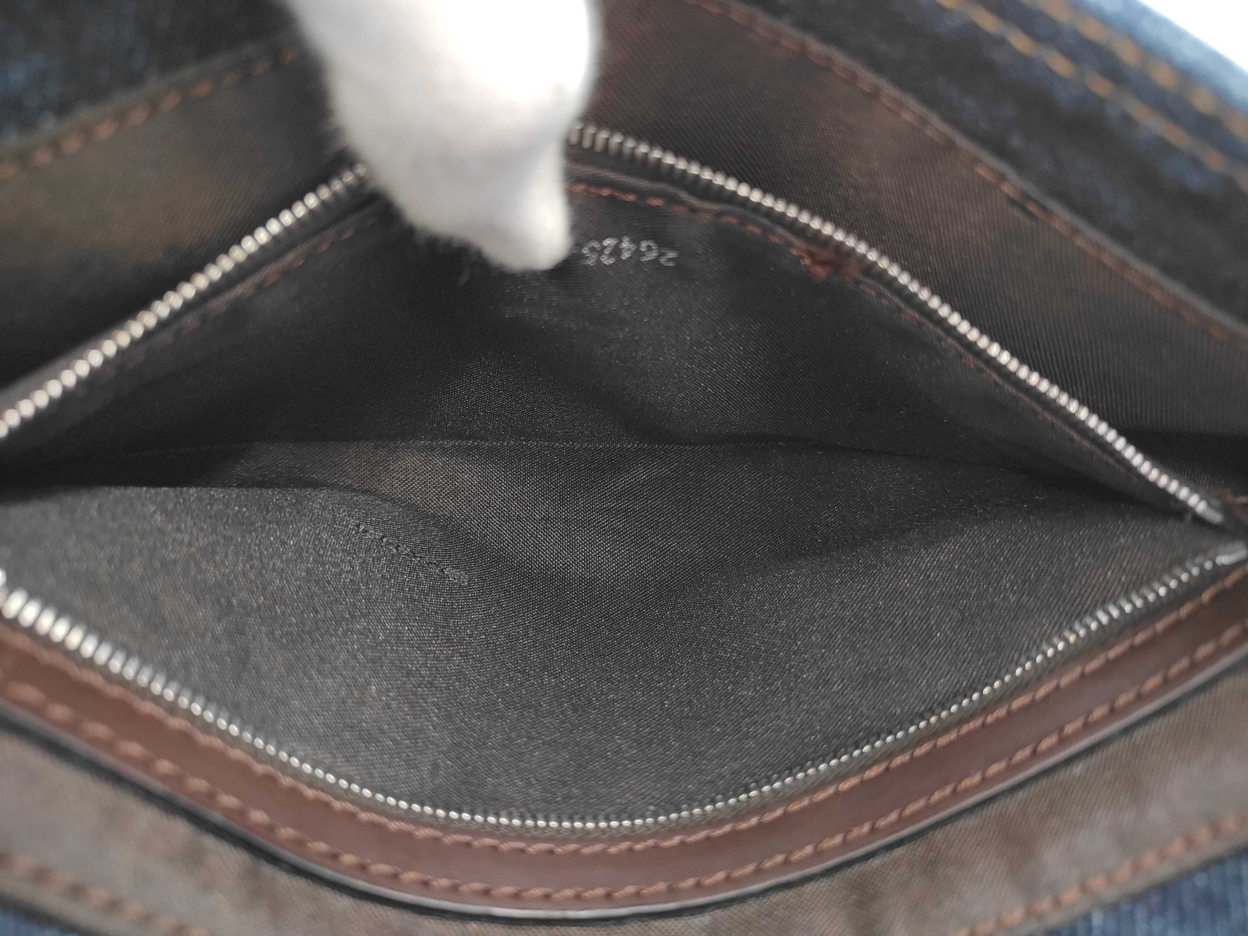 handbag, Mamma Bucket denim shoulder bag — view 10