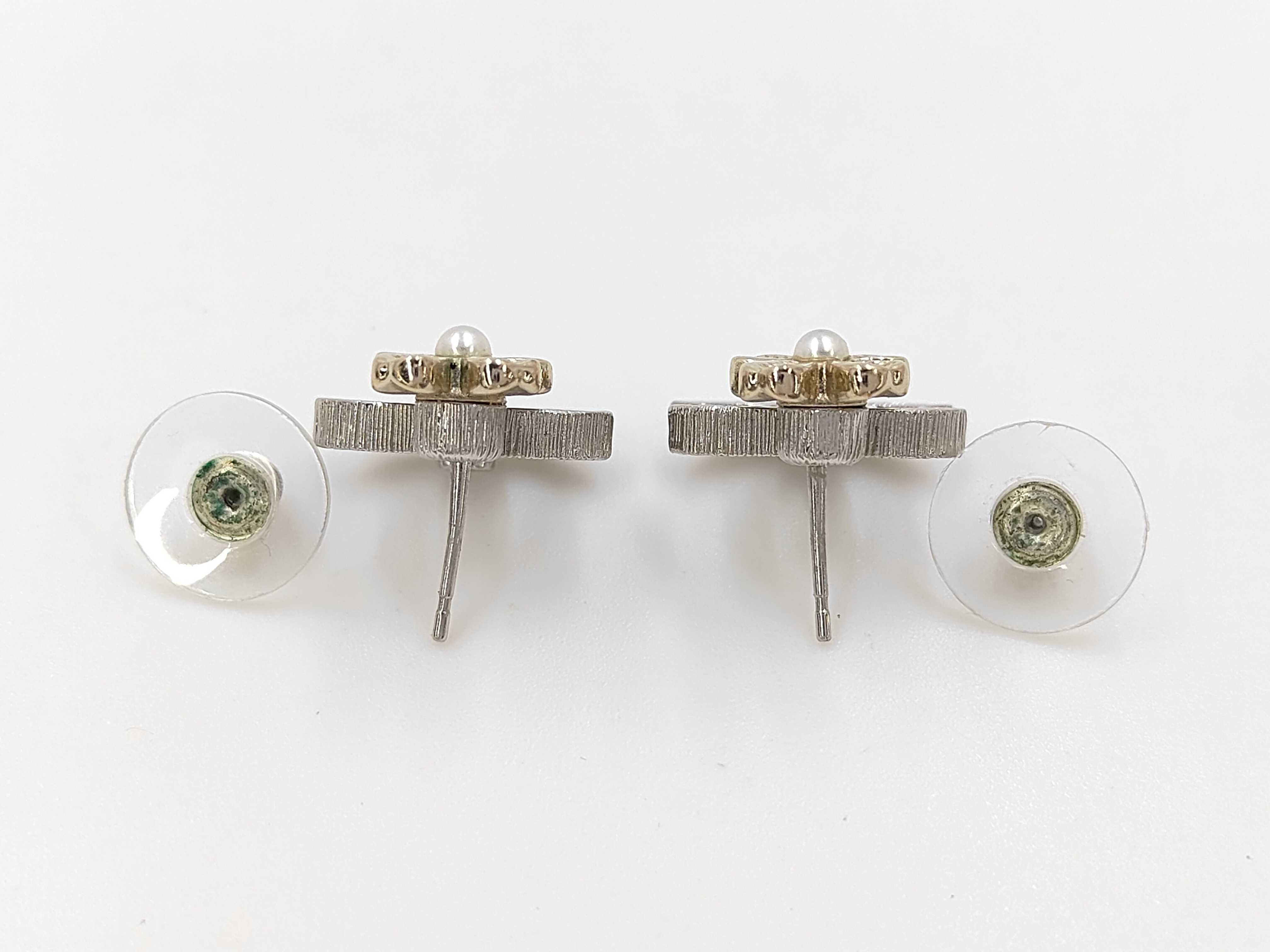logo earrings — view 3