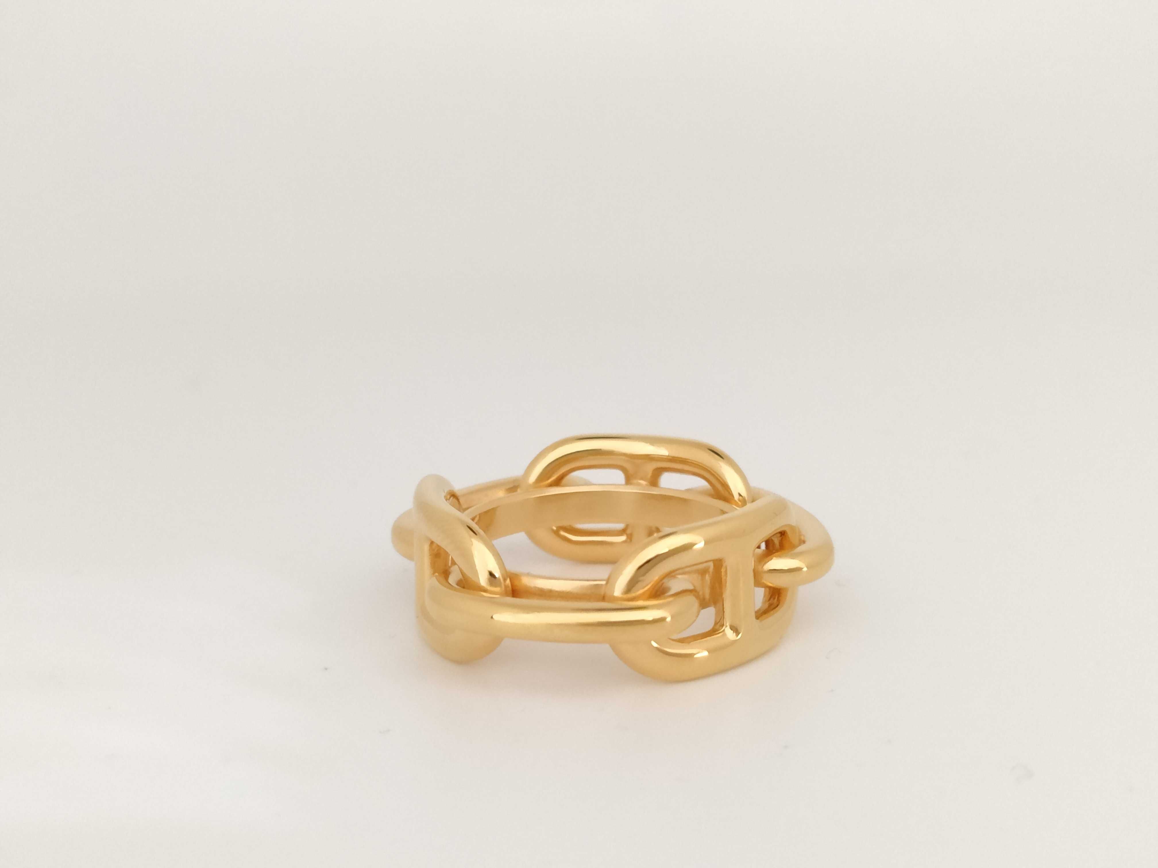 Chaine d'Ancre Scarf Ring, Gold, Other Accessories — view 3