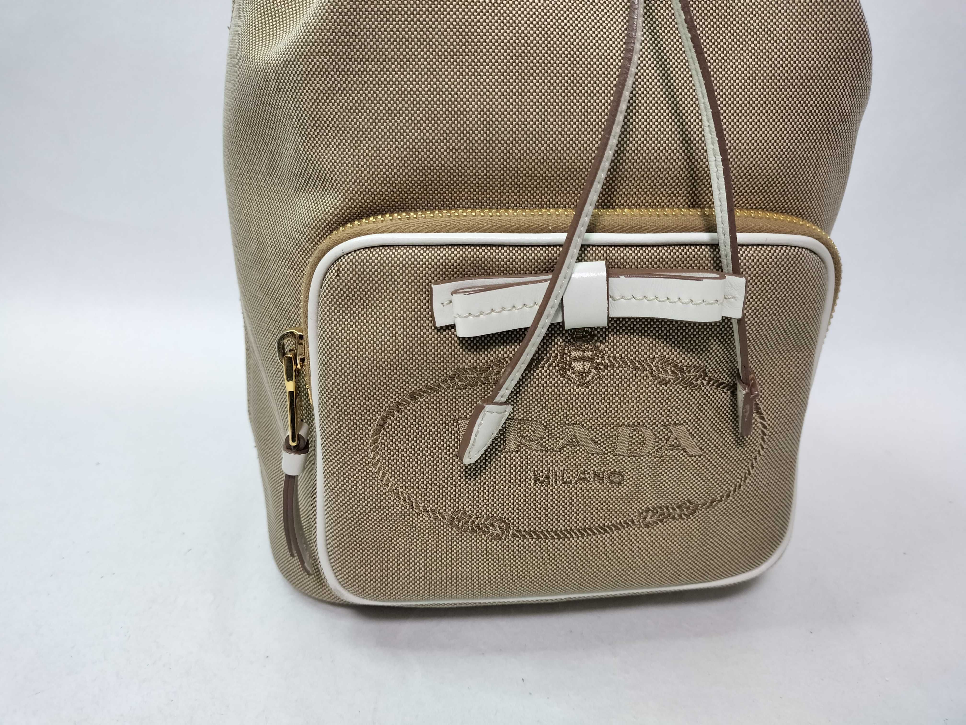 BAG JACQUARD LOGO BUCKET DRAWSTRING 2WAY 1BH097 Handbag — view 11