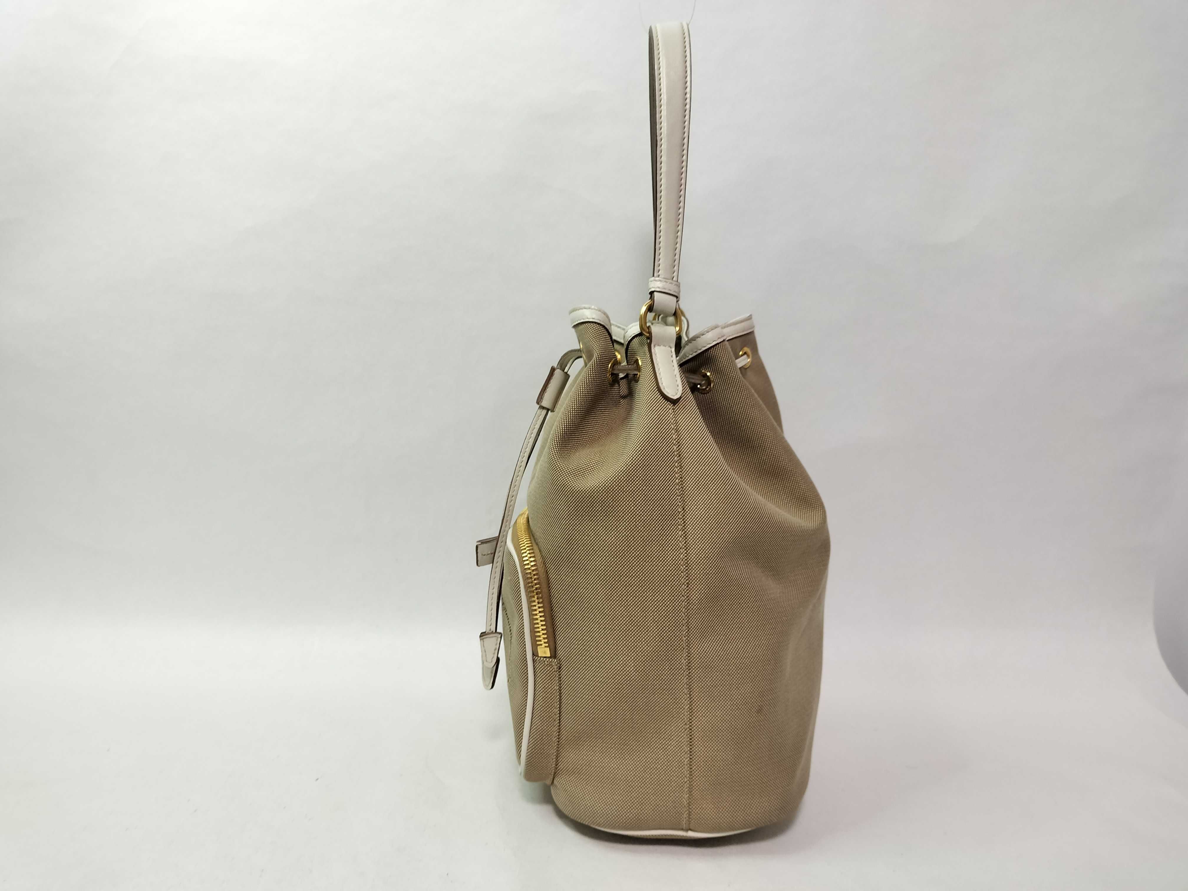 BAG JACQUARD LOGO BUCKET DRAWSTRING 2WAY 1BH097 Handbag — view 4