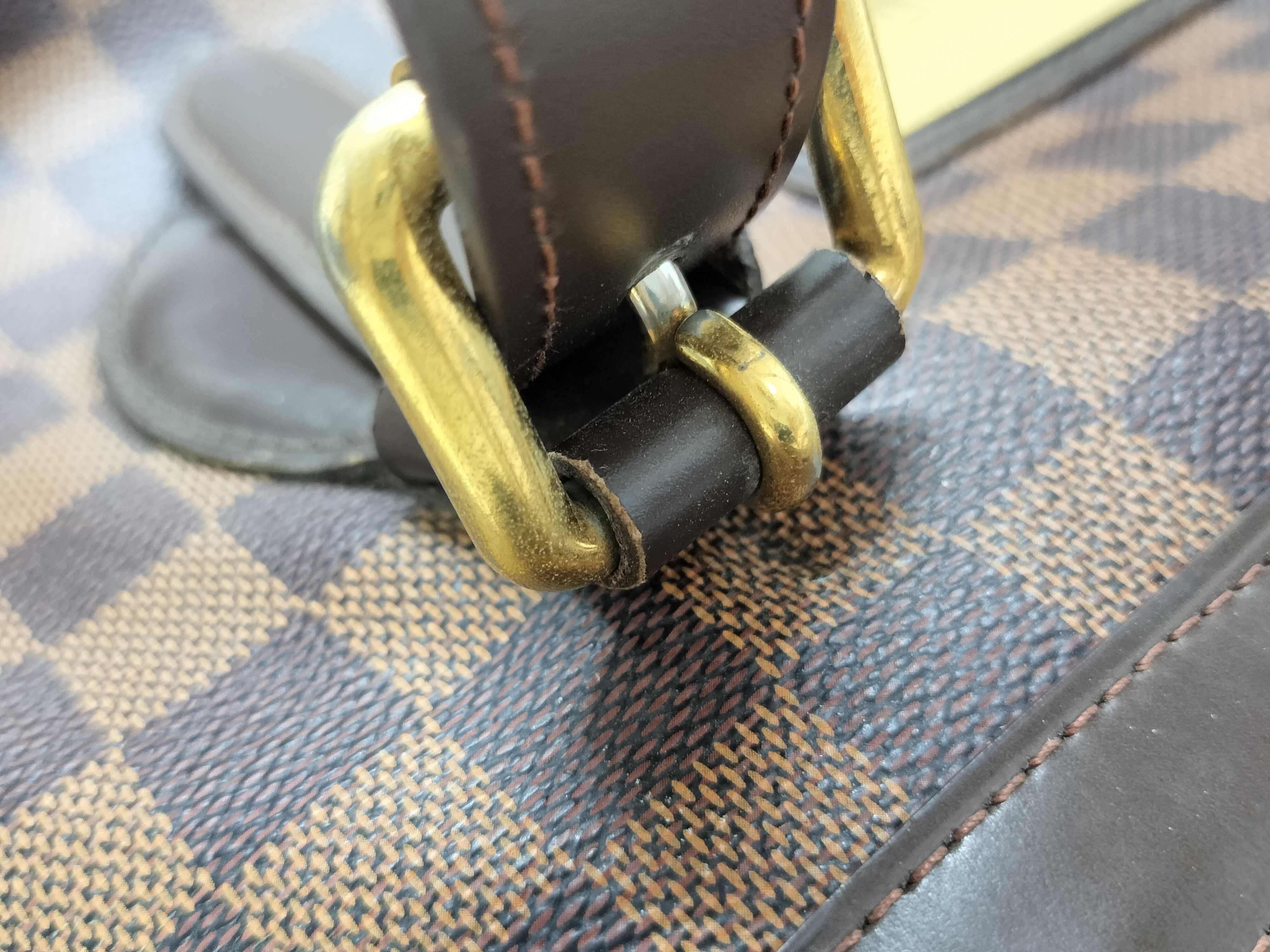 Damier SG- Damier Hampstead MM N51204 DK2117 Brown Tote Bag — view 5
