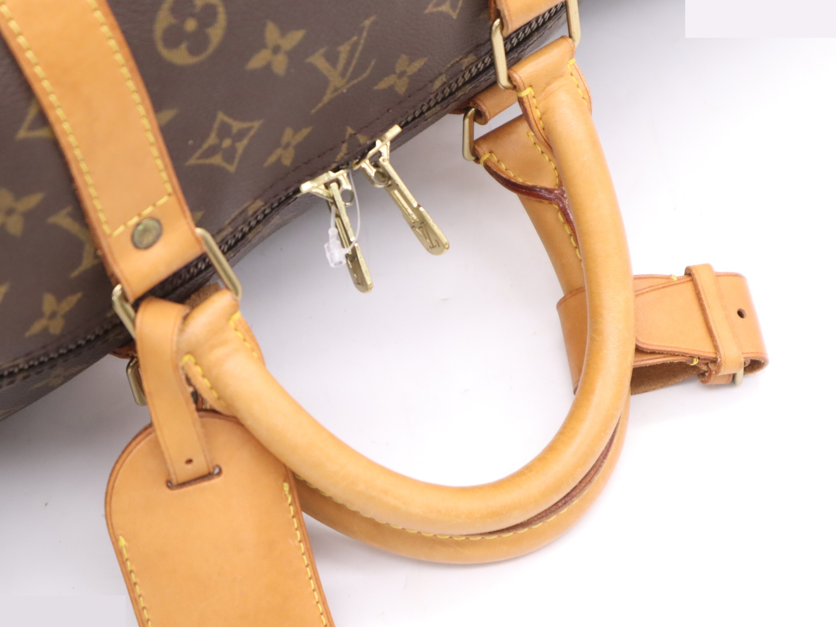Keepall Bandouliere 55: Shoulder strap, padlock, 2 keys, name tag. — view 6